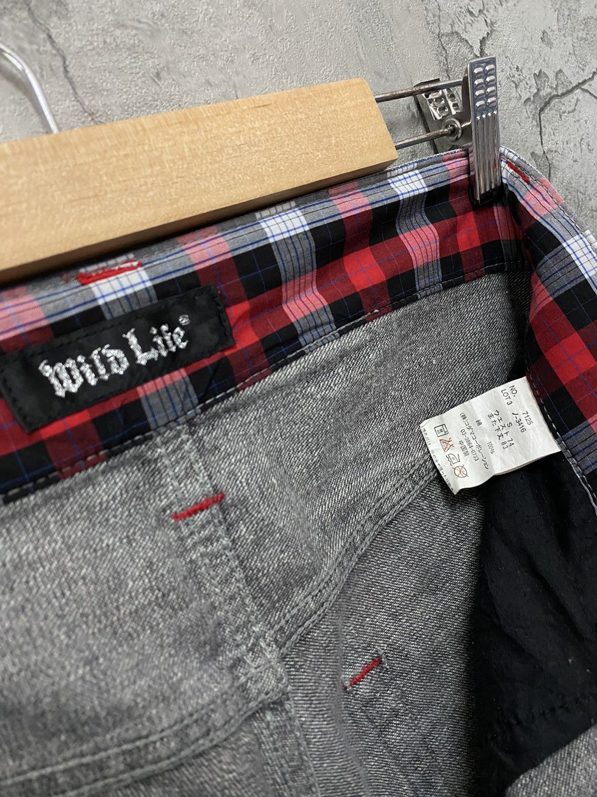 Designer × Japanese Brand × Vintage Japan Brand Wild Life Poem Printed Denim Pants Vintage Size US 30 / EU 46 - 13 Thumbnail