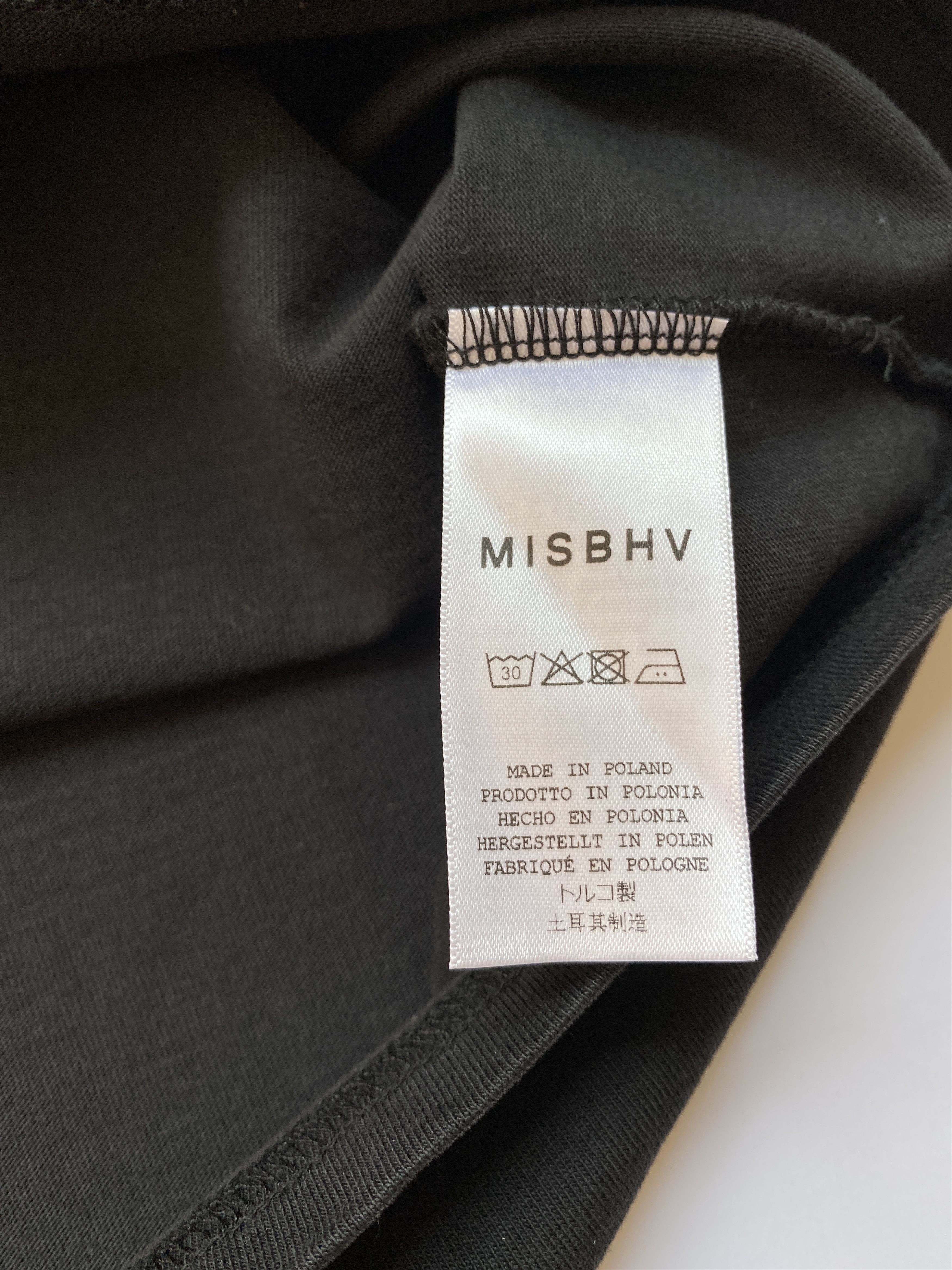 Misbhv ⚡️QUICK SALE⚡️MISBHV Black Rave Tshirt Size US S / EU 44-46 / 1 - 3 Thumbnail