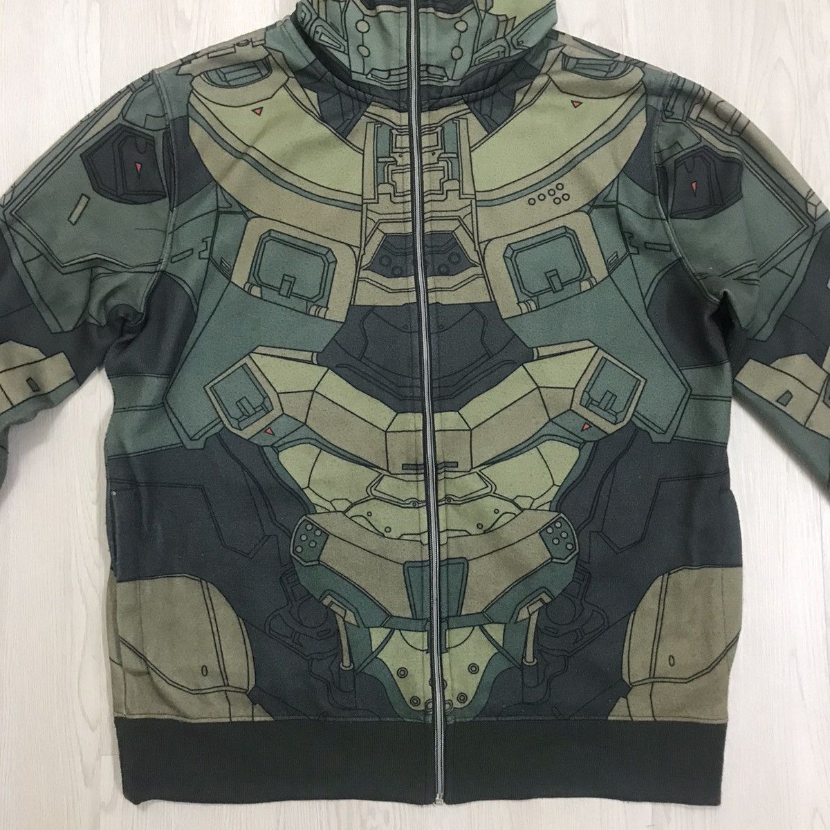 Halo × Japanese Brand × Vintage 💥RARE💥 Halo 3 Anime Hoodie Overprint Xbox Microsoft Gaming Size US M / EU 48-50 / 2 - 4 Thumbnail