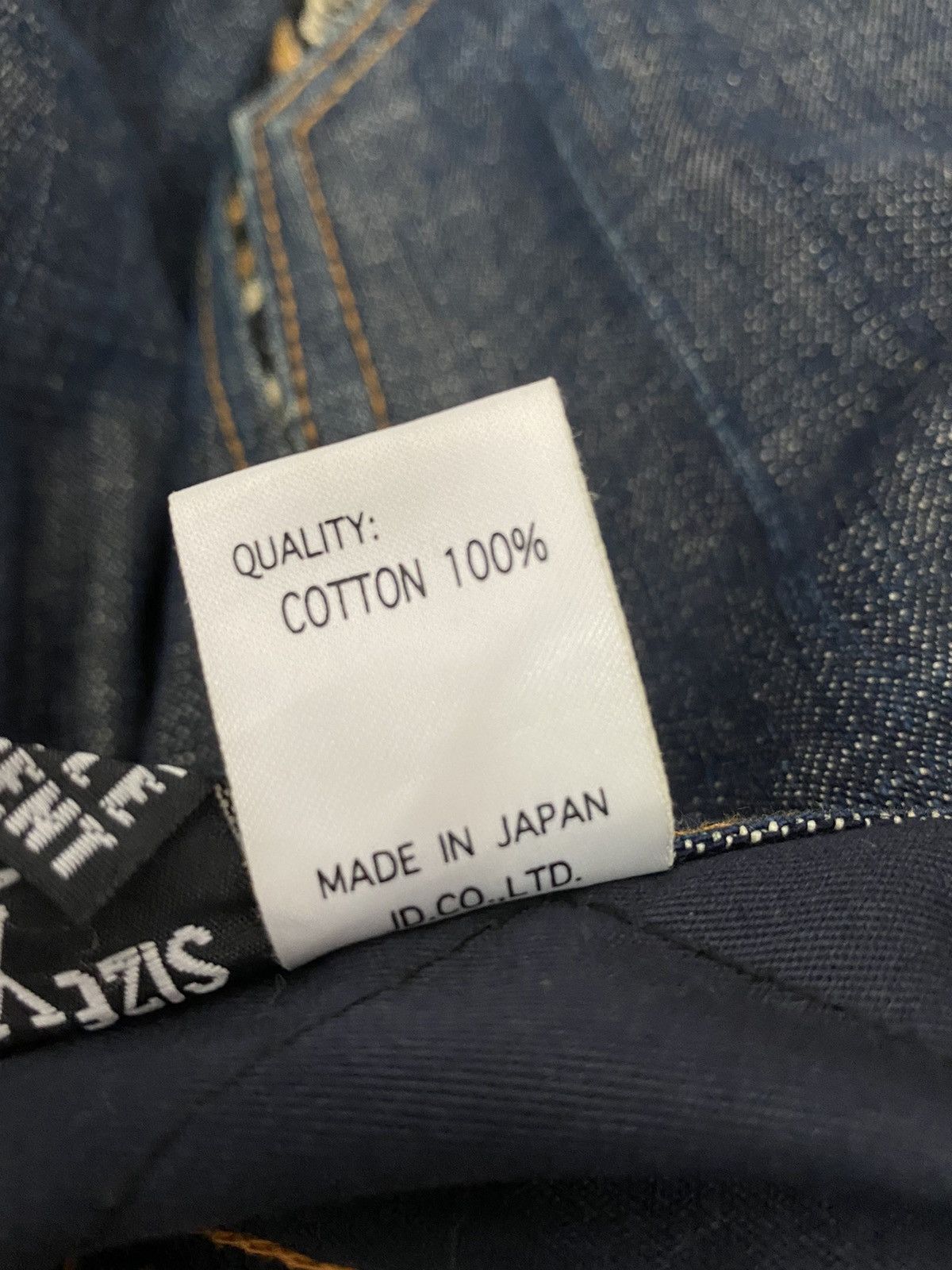 Japanese Brand JUVENILE DELINQUENT X Japan Blue Reconstructed Denim Pants Size US 38 / EU 54 - 16 Thumbnail