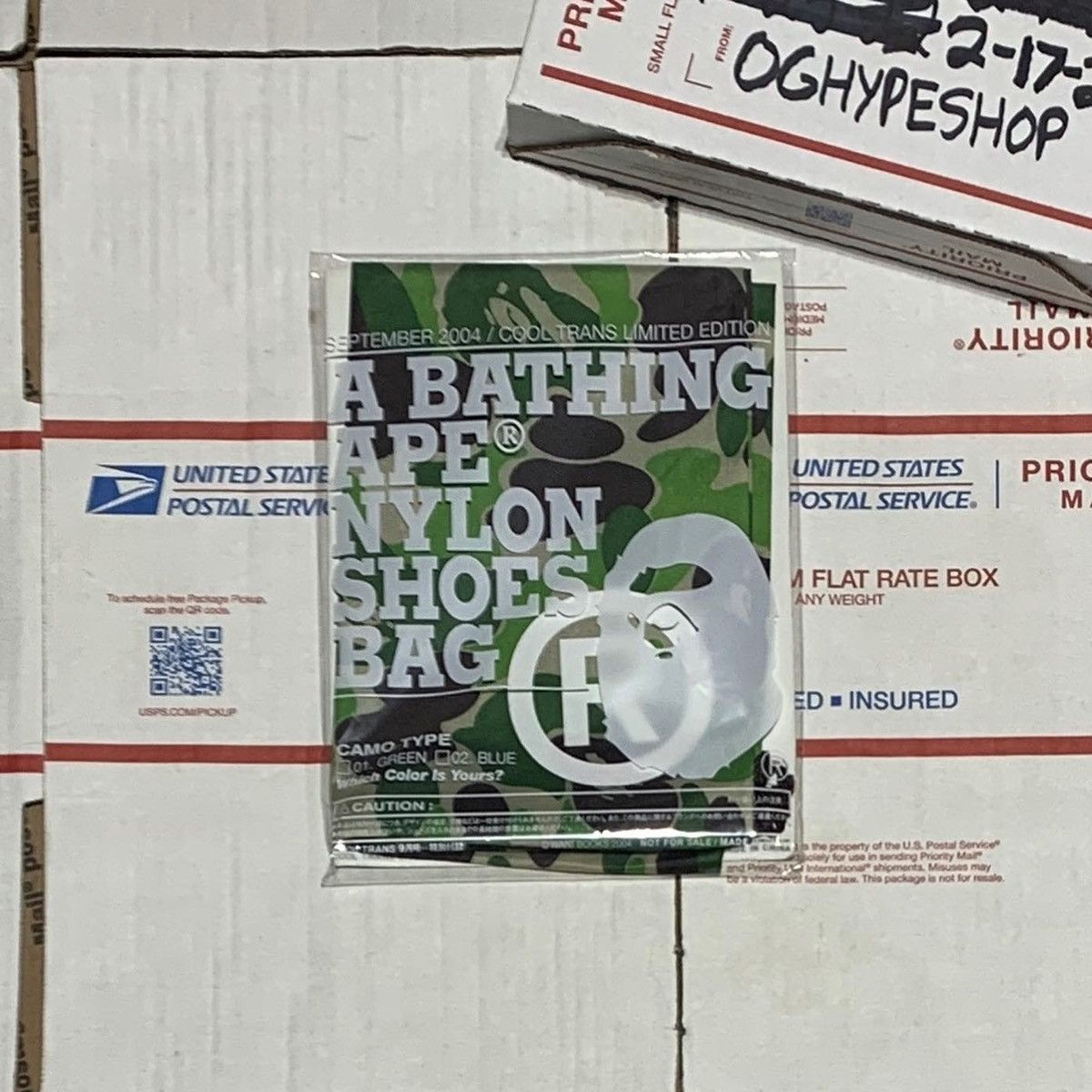 Bape 2004 Bape Shoe Bag Size ONE SIZE - 1 Thumbnail