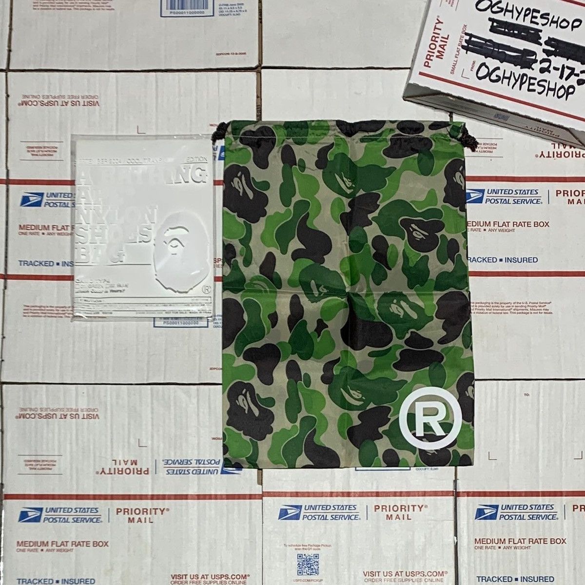 Bape 2004 Bape Shoe Bag Size ONE SIZE - 2 Thumbnail