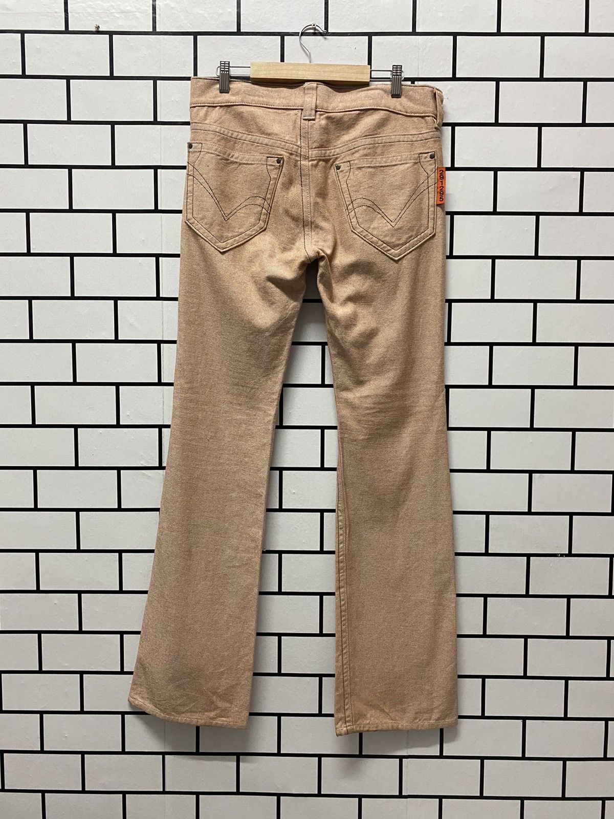 291295=Homme 291295=Homme Japan Big Tab Flared Pants Size US 32 / EU 48 - 2 Thumbnail