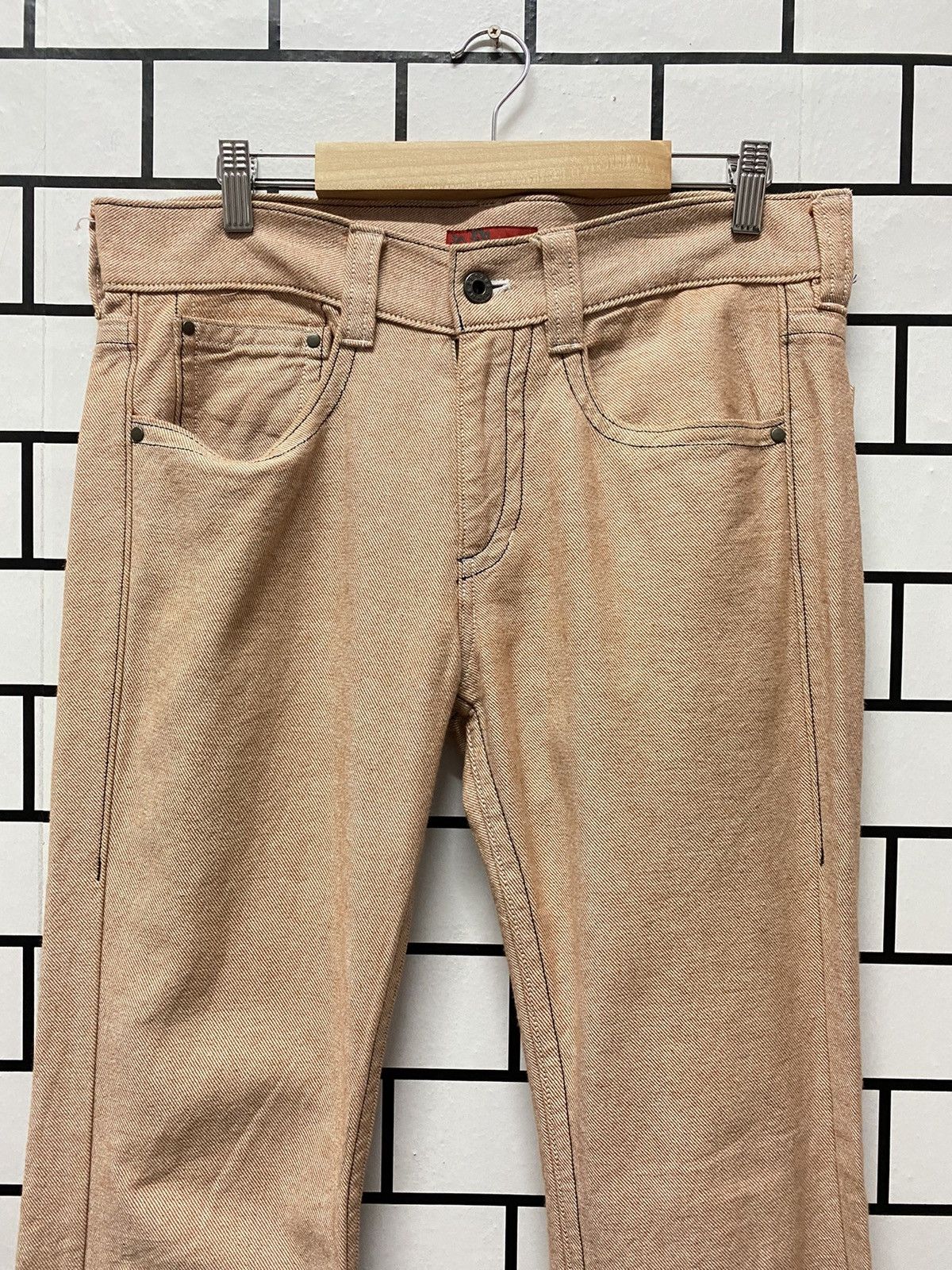 291295=Homme 291295=Homme Japan Big Tab Flared Pants Size US 32 / EU 48 - 4 Thumbnail