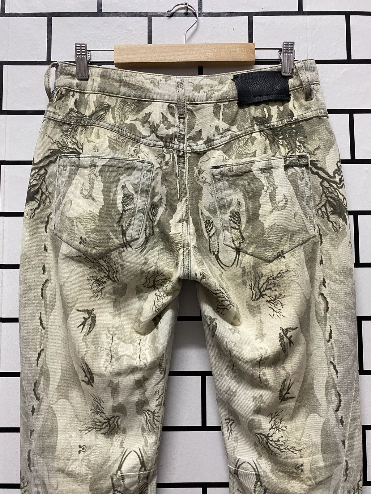 Diesel Vintage Diesel psychedelic Art Printed Pants Size US 29 - 12 Thumbnail