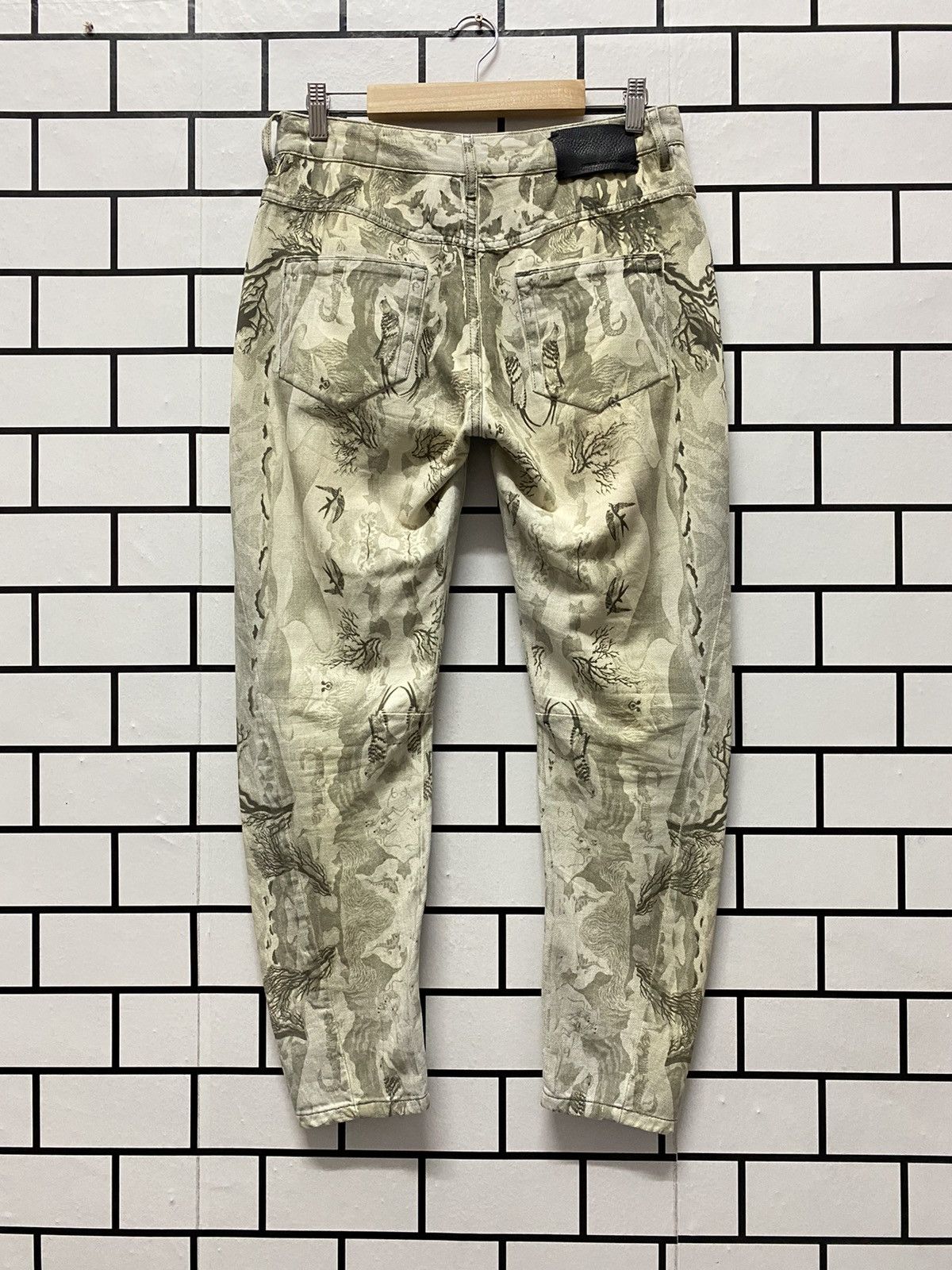 Diesel Vintage Diesel psychedelic Art Printed Pants Size US 29 - 2 Thumbnail