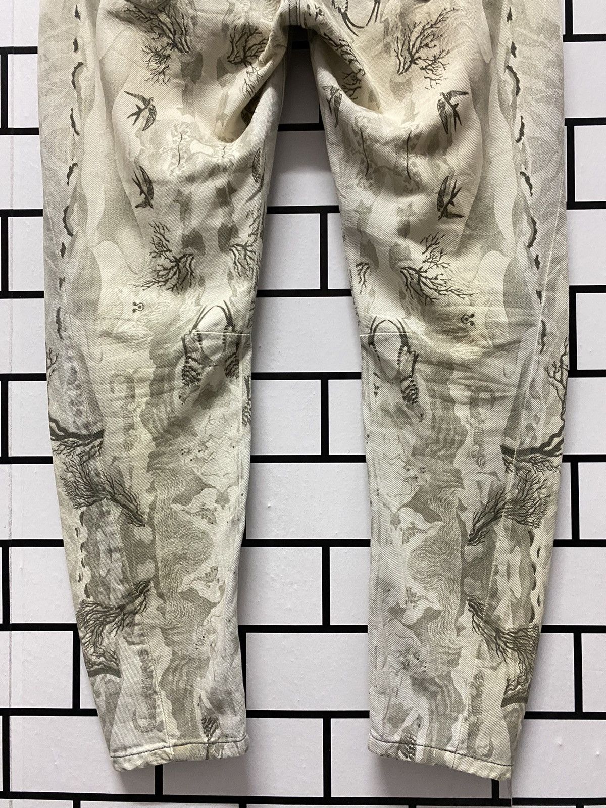 Diesel Vintage Diesel psychedelic Art Printed Pants Size US 29 - 13 Thumbnail