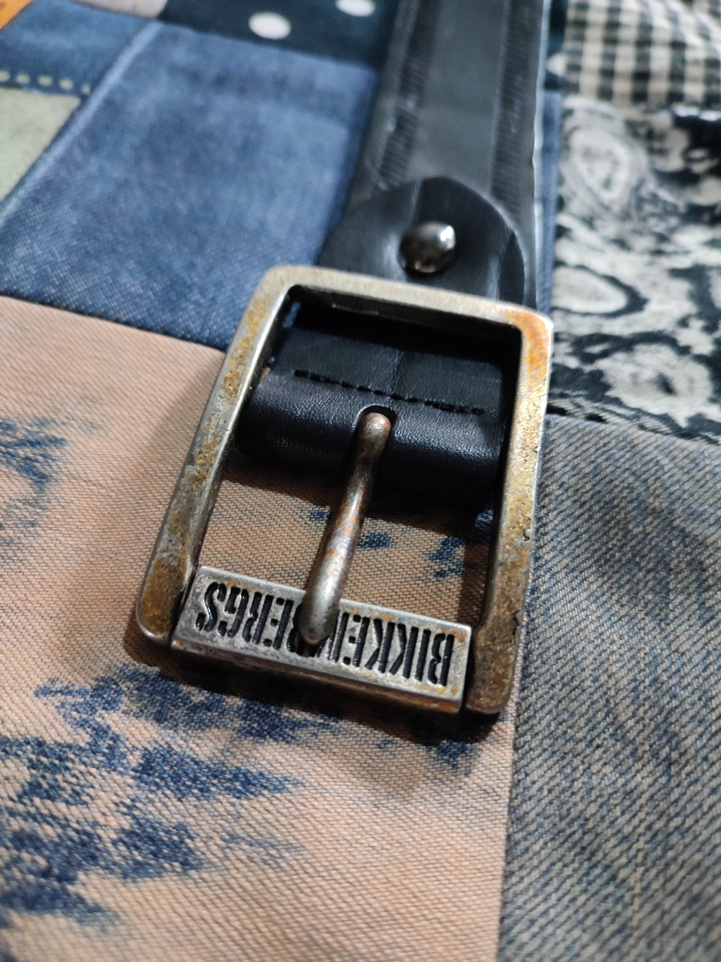 Dirk Bikkembergs 🔥Bikkembergs Black Leather Belt Size ONE SIZE - 2 Thumbnail