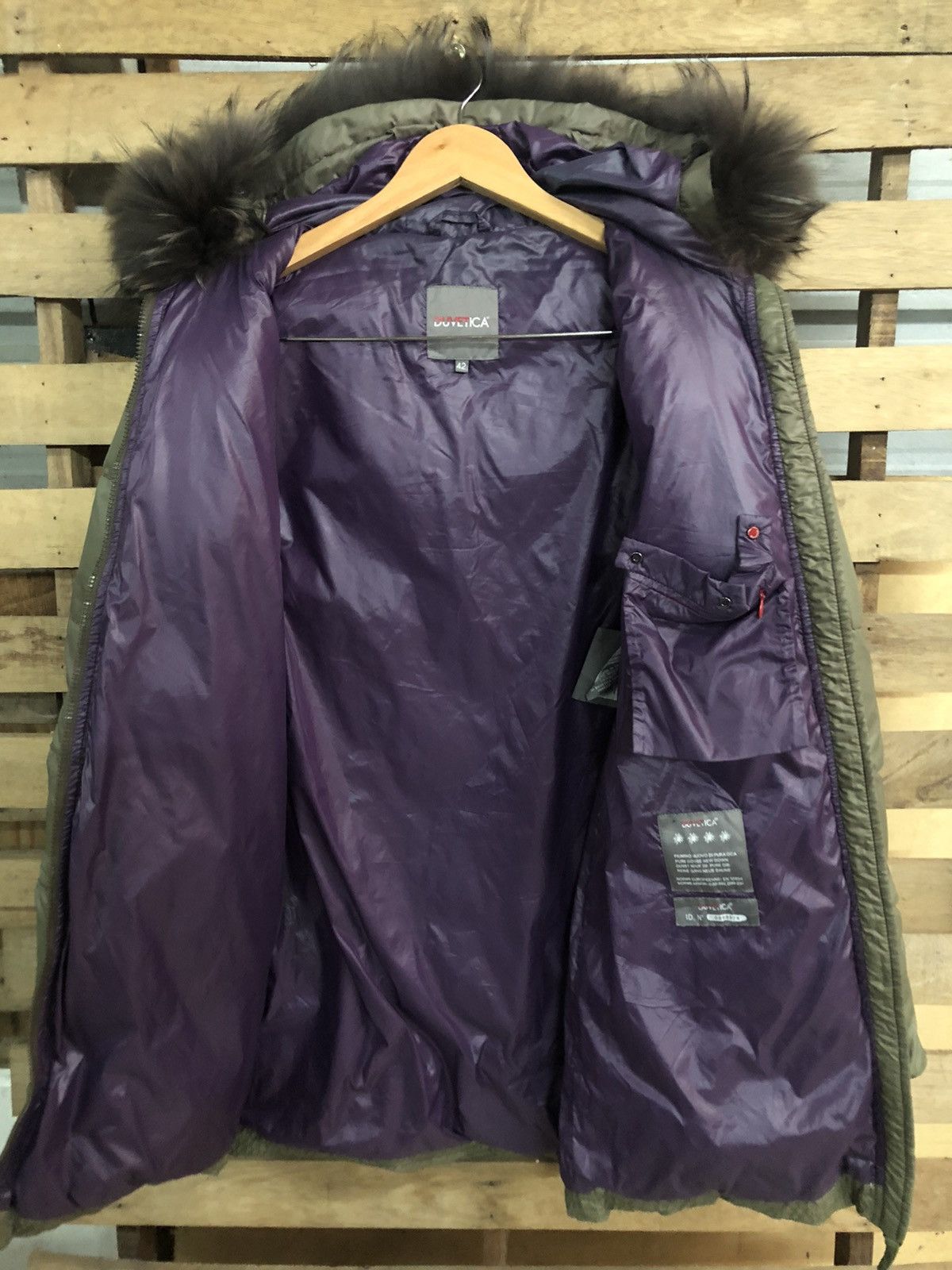 Japanese Brand Duvetica Puffer Jacket Fur Rare Hoodie Design Italy Made Size US XS / EU 42 / 0 - 10 Thumbnail