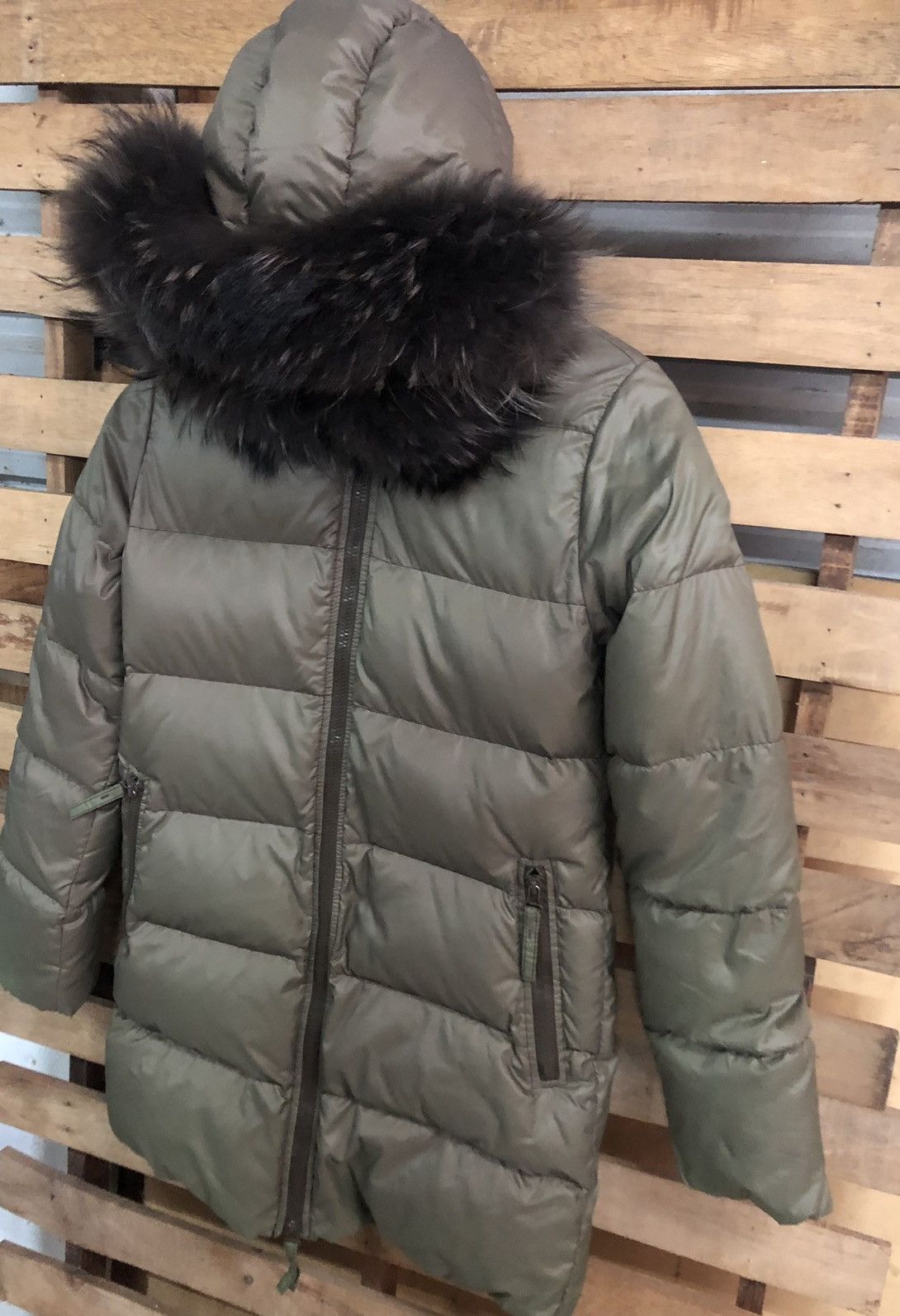 Japanese Brand Duvetica Puffer Jacket Fur Rare Hoodie Design Italy Made Size US XS / EU 42 / 0 - 3 Thumbnail