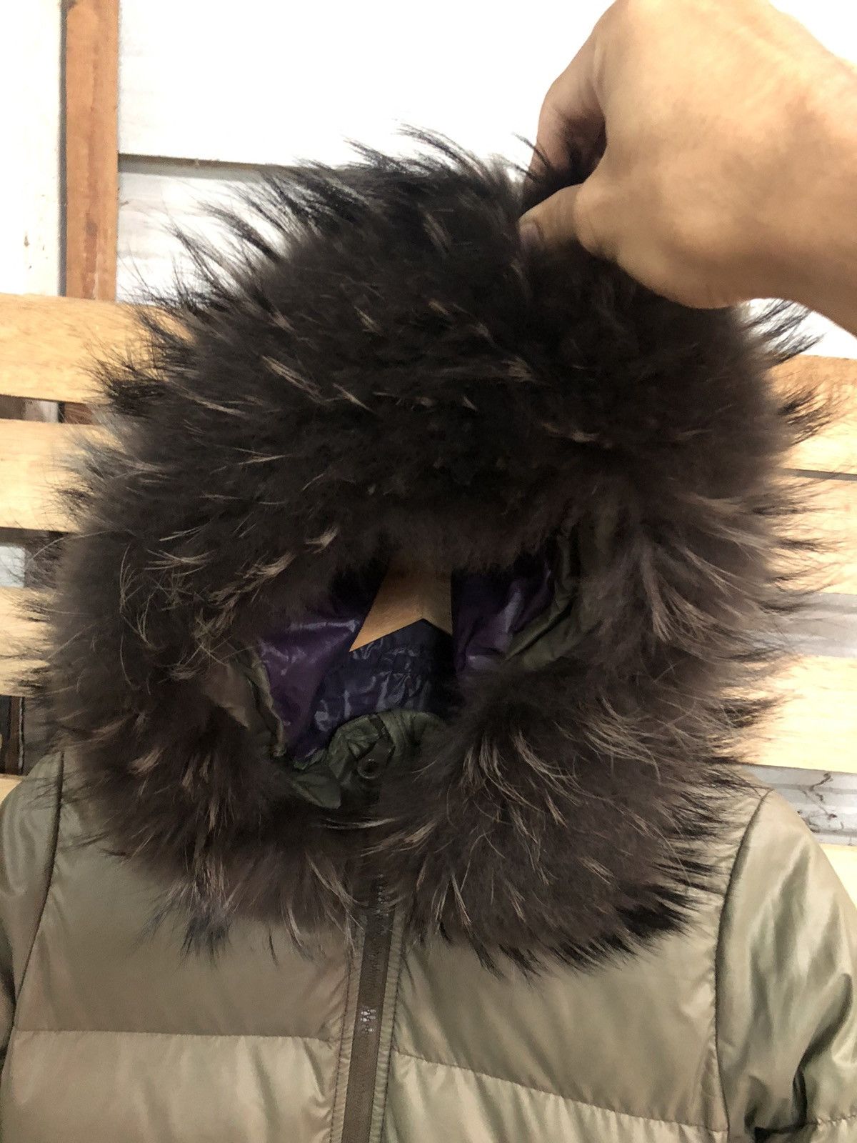 Japanese Brand Duvetica Puffer Jacket Fur Rare Hoodie Design Italy Made Size US XS / EU 42 / 0 - 8 Thumbnail