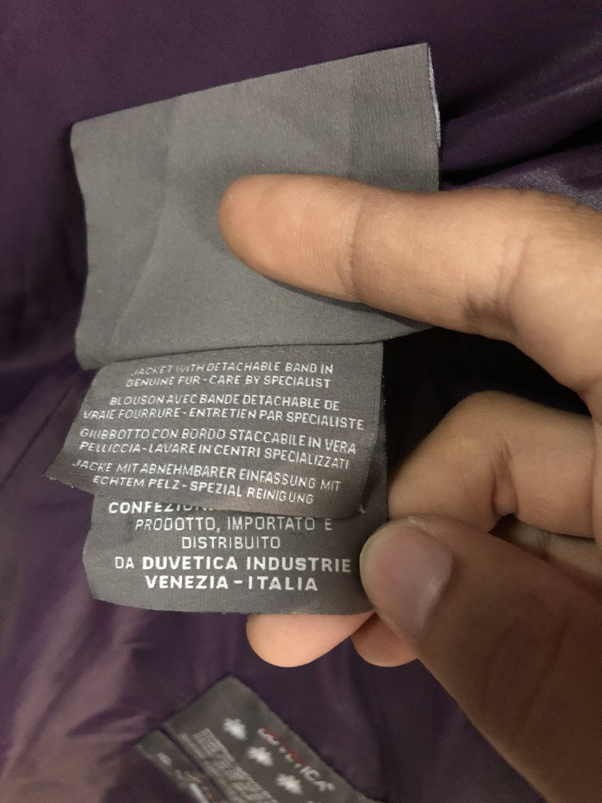 Japanese Brand Duvetica Puffer Jacket Fur Rare Hoodie Design Italy Made Size US XS / EU 42 / 0 - 16 Thumbnail