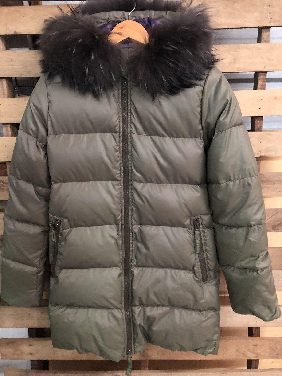 Japanese Brand Duvetica Puffer Jacket Fur Rare Hoodie Design Italy Made Size US XS / EU 42 / 0 - 5 Thumbnail