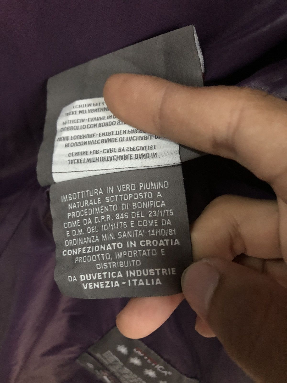 Japanese Brand Duvetica Puffer Jacket Fur Rare Hoodie Design Italy Made Size US XS / EU 42 / 0 - 17 Thumbnail