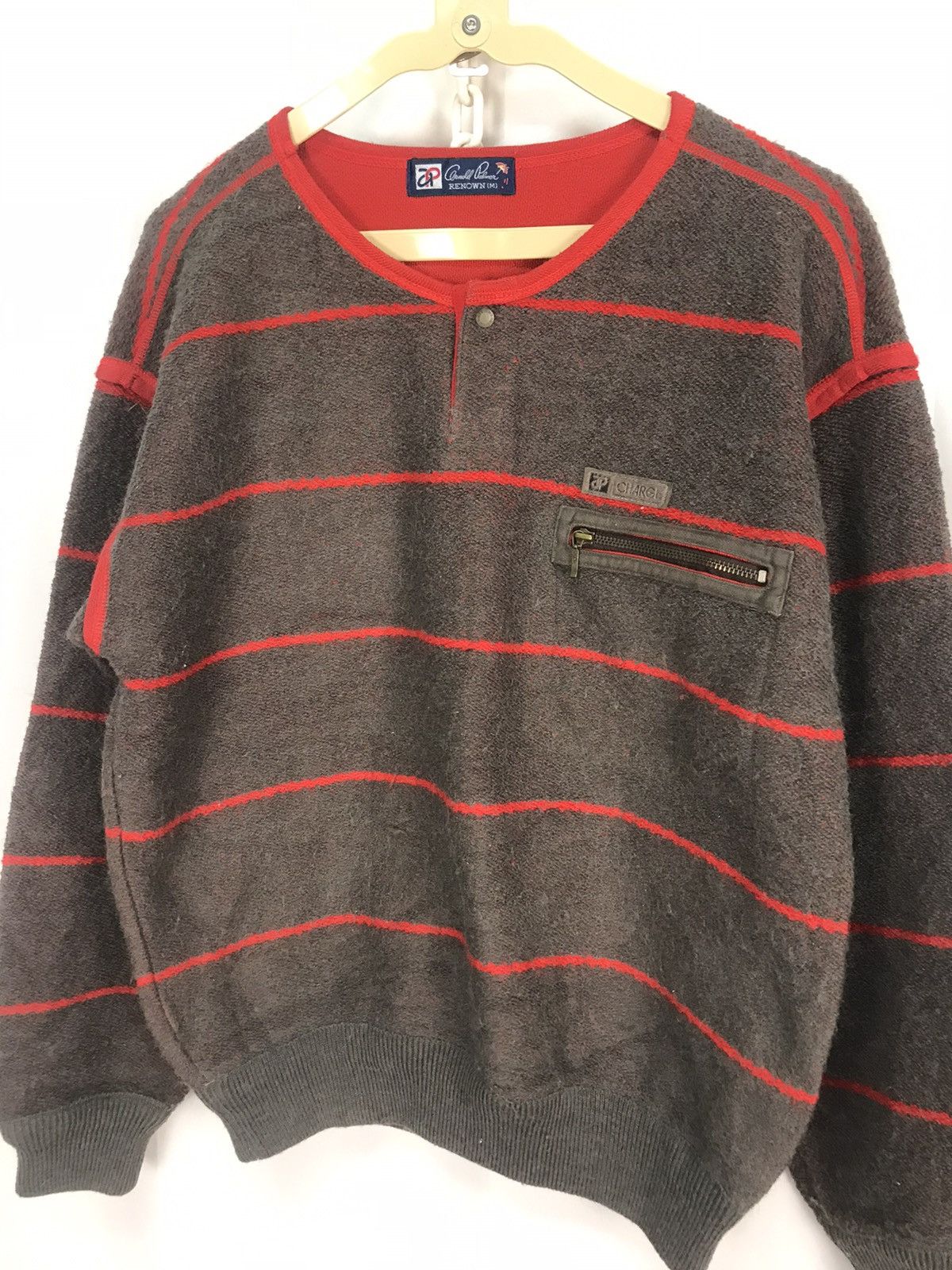 Japanese Brand × Vintage Vintage Arnold Palmer wool knit sweatshirt Size US M / EU 48-50 / 2 - 3 Thumbnail