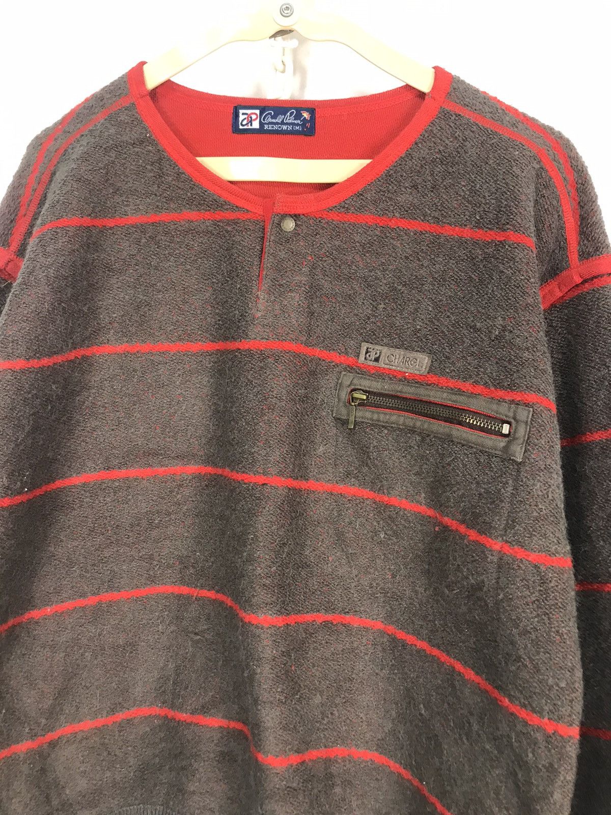 Japanese Brand × Vintage Vintage Arnold Palmer wool knit sweatshirt Size US M / EU 48-50 / 2 - 6 Thumbnail