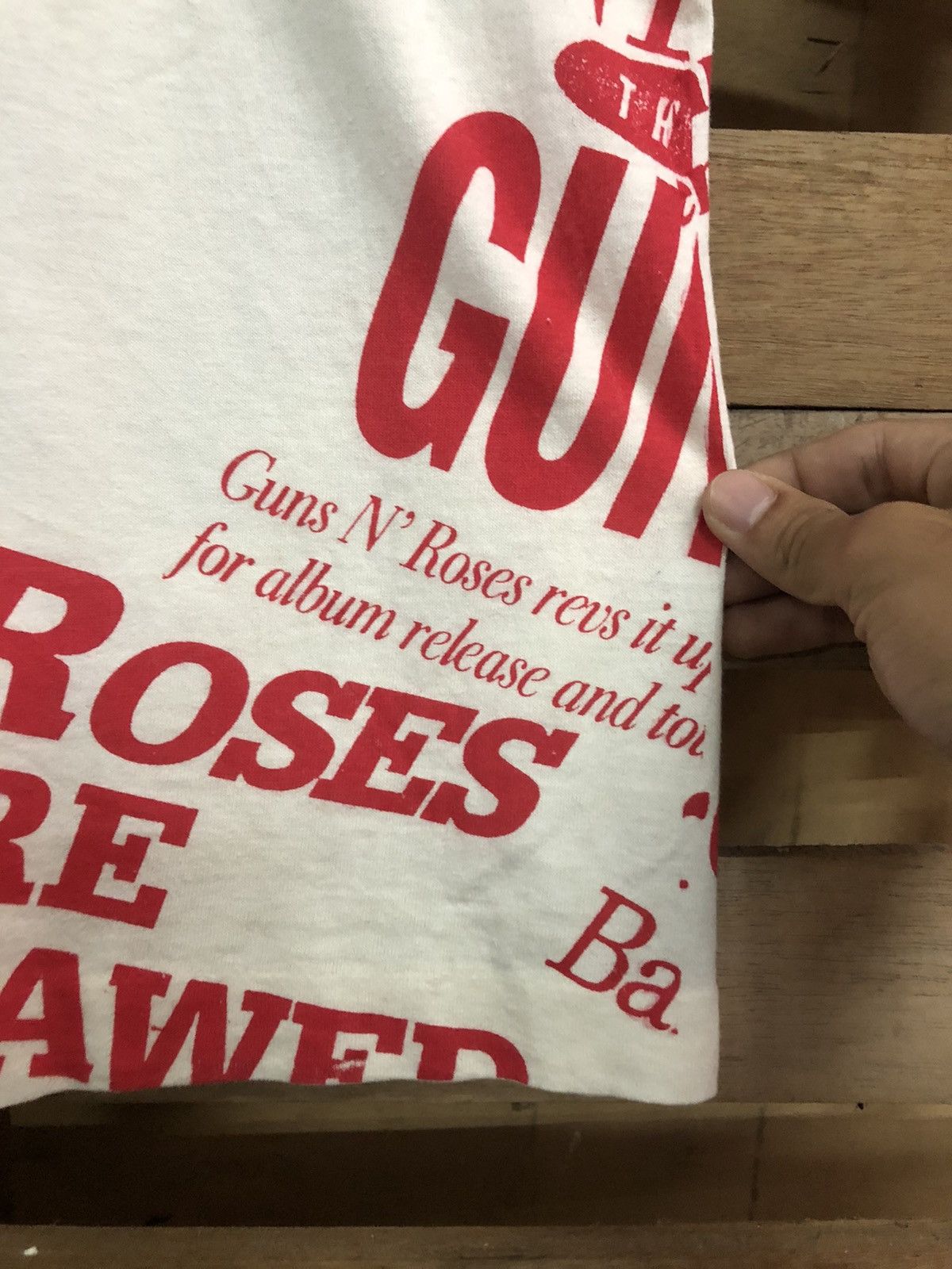 Brockum × Guns N' Roses Super Rare Vintage 1991 Guns & Roses All Overprint Size US M / EU 48-50 / 2 - 8 Thumbnail