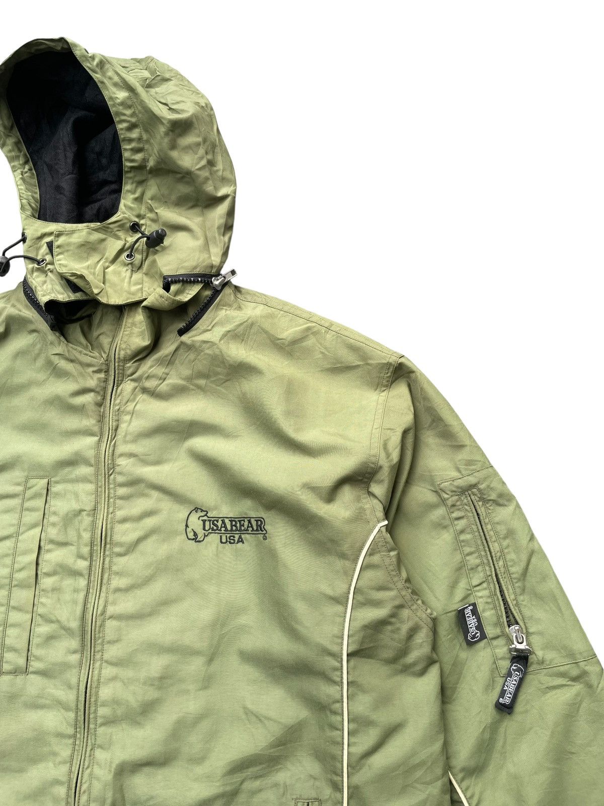 Japanese Brand Usa Bear Jacket Size US L / EU 52-54 / 3 - 4 Thumbnail