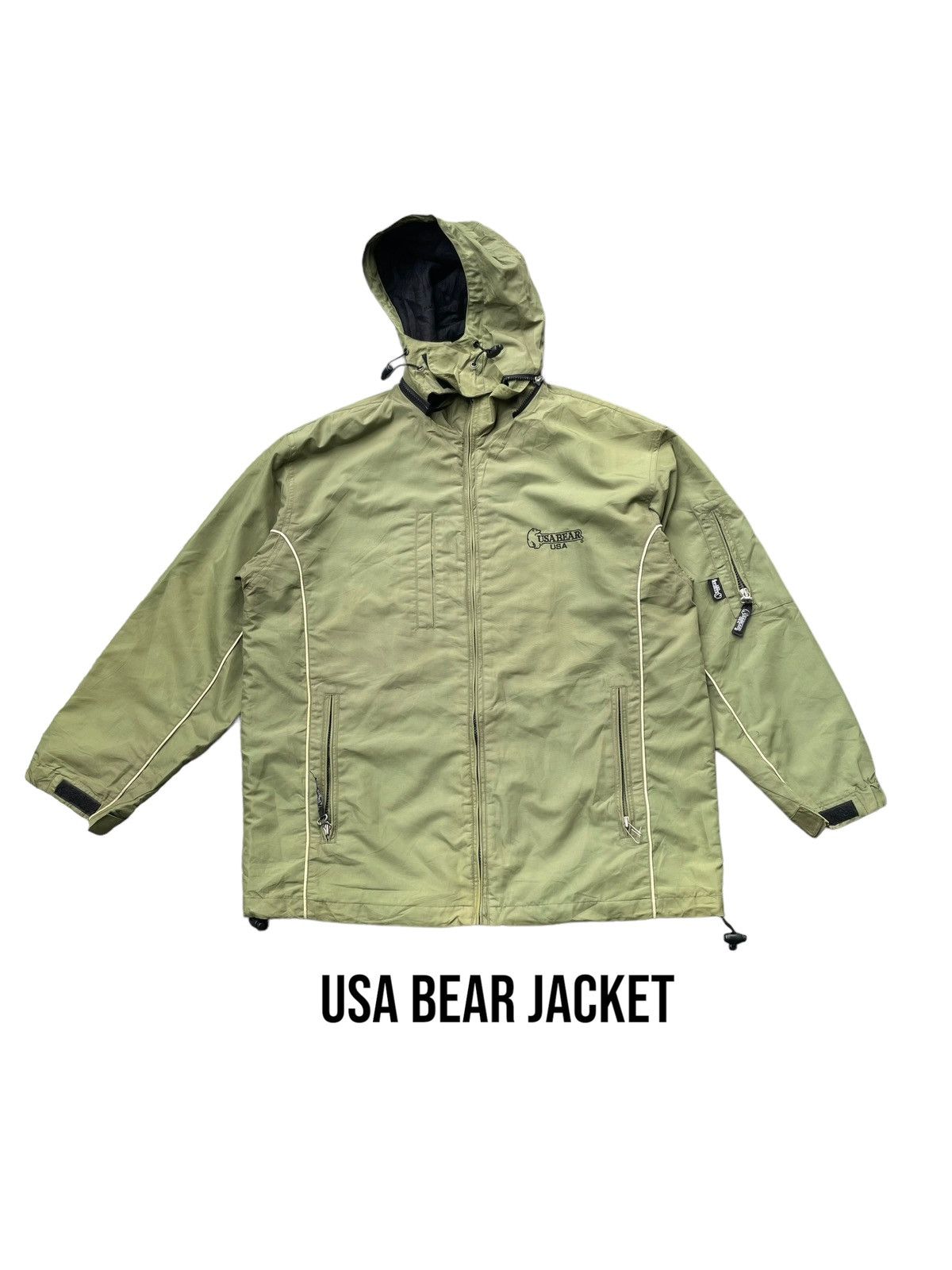 Japanese Brand Usa Bear Jacket Size US L / EU 52-54 / 3 - 1 Thumbnail