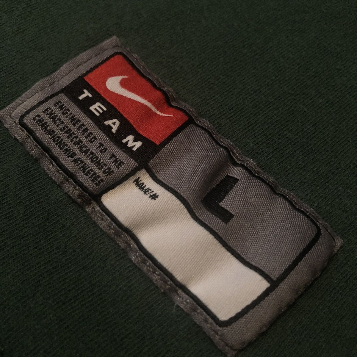 Nike Vintage Nike Marshall University Center Swoosh Football Tee Size US L / EU 52-54 / 3 - 6 Thumbnail