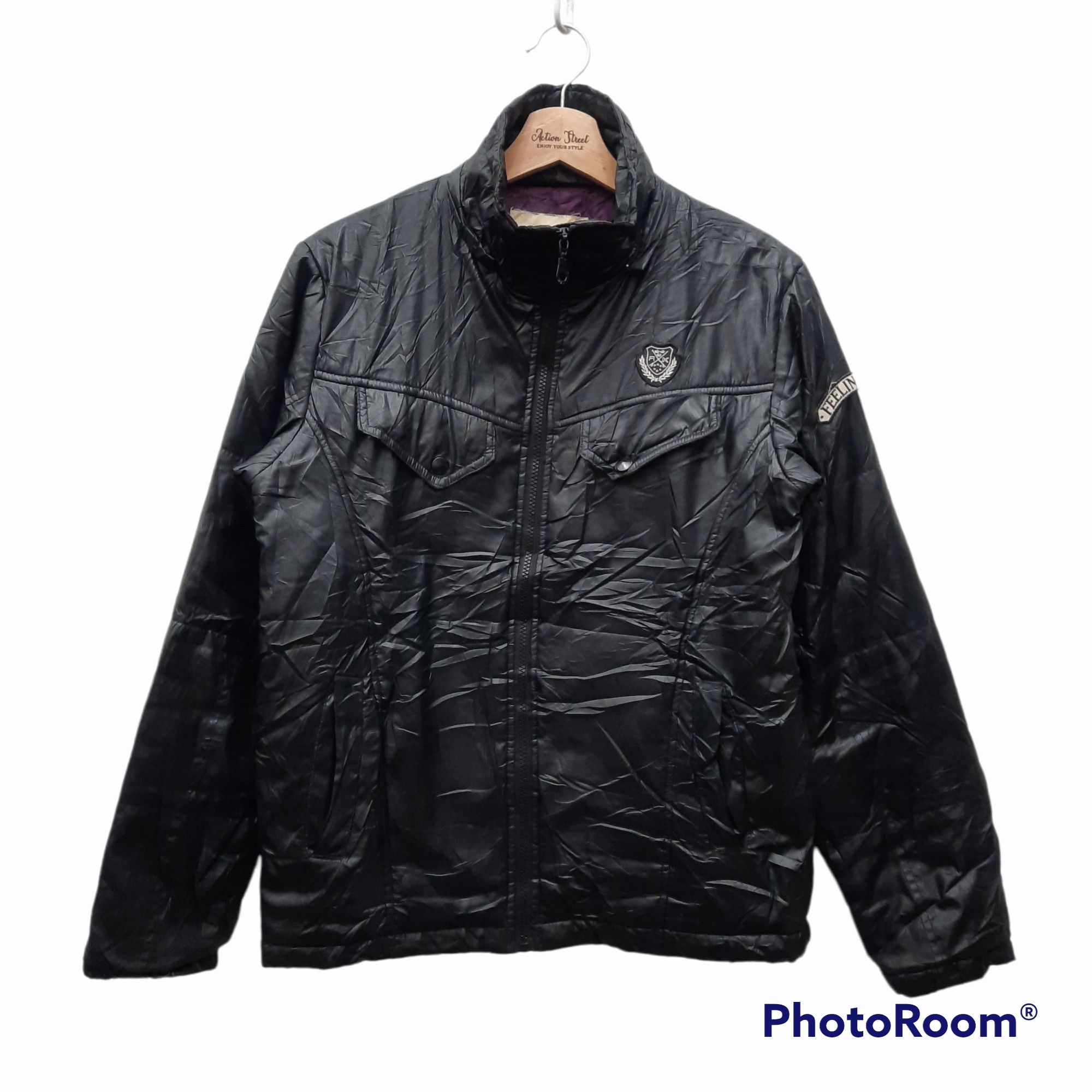 🔥Japanese brand russk double pocket puffer jacket