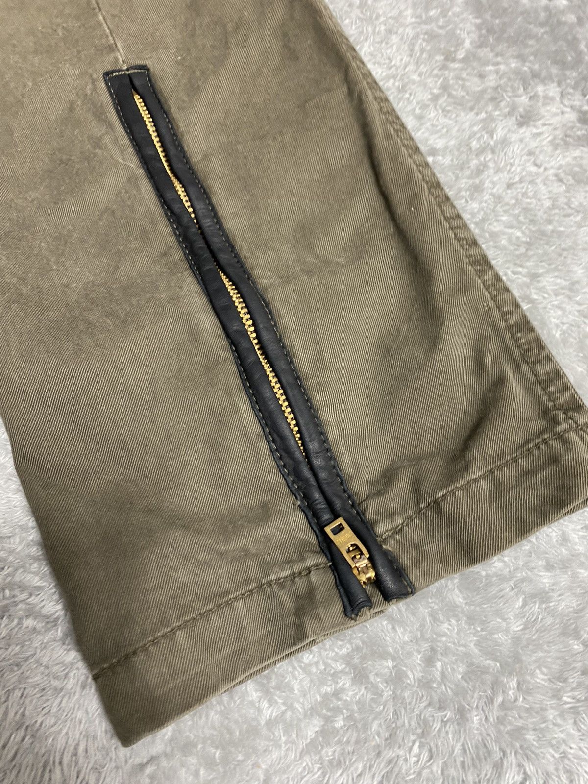 Other Disciple Motorcyclist Cargo Zipper Pants. S0242 Size US 32 / EU 48 - 11 Thumbnail