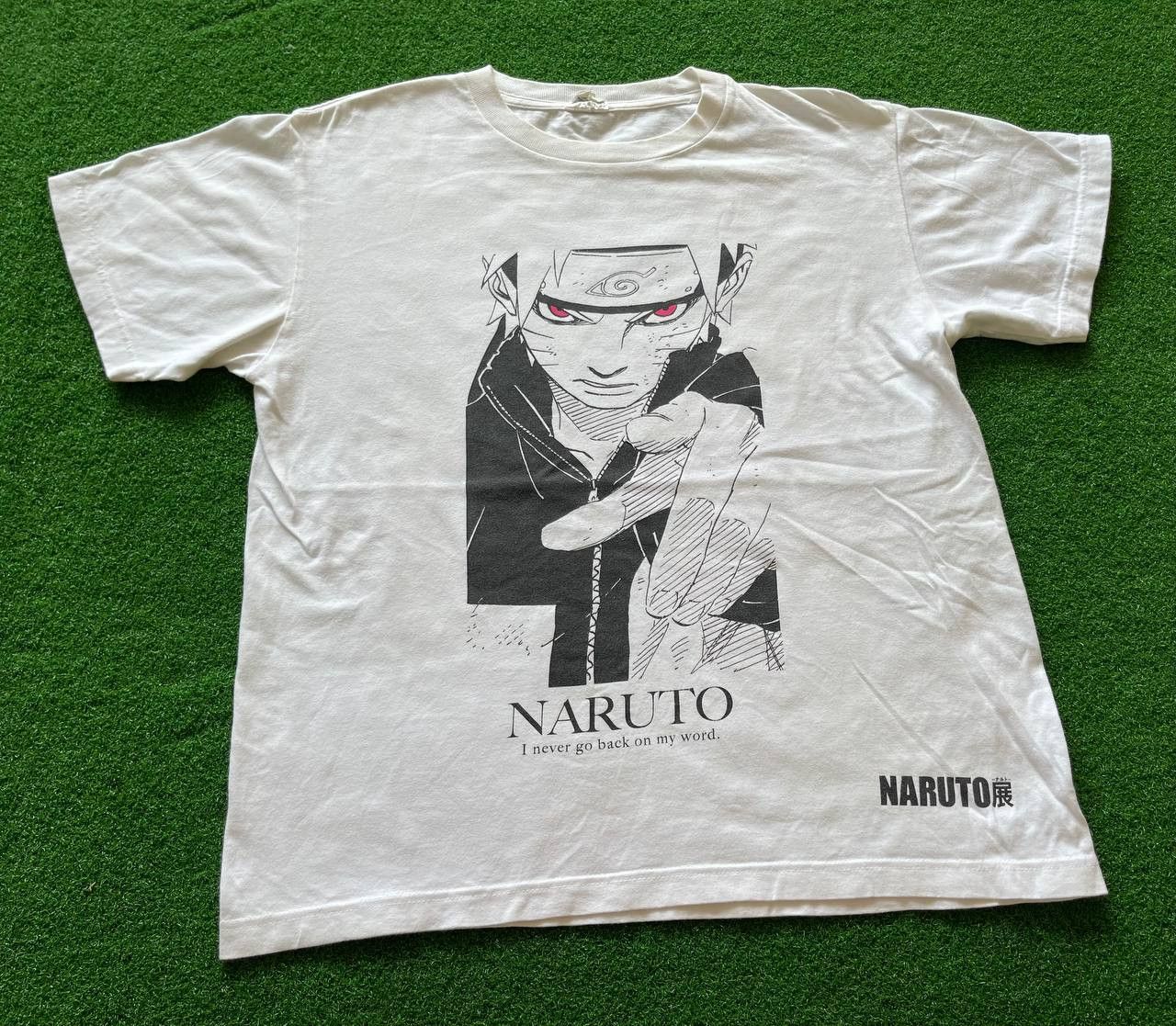 Anime × Cartoon Network × Vintage Vintage Naruto I never go Back n My Word Size US M / EU 48-50 / 2 - 6 Thumbnail