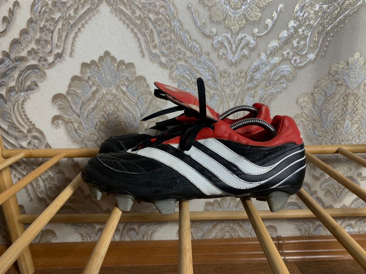 Pre-owned Adidas X Soccer Jersey Very Rarr Adidas Retro Soccer Boots Vintage Football 90's In Black