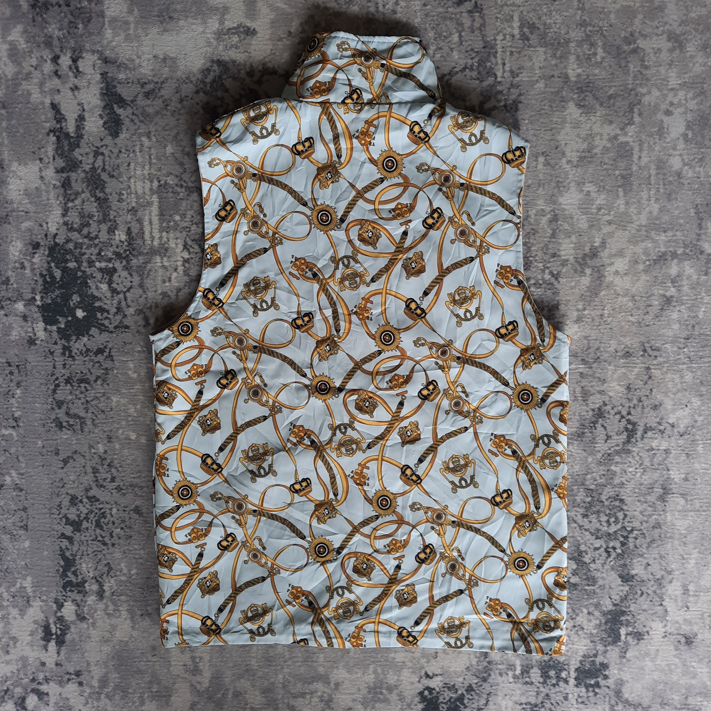 Japanese Brand 🔥Vintage baroque design full print reversible west Size US M / EU 48-50 / 2 - 2 Thumbnail