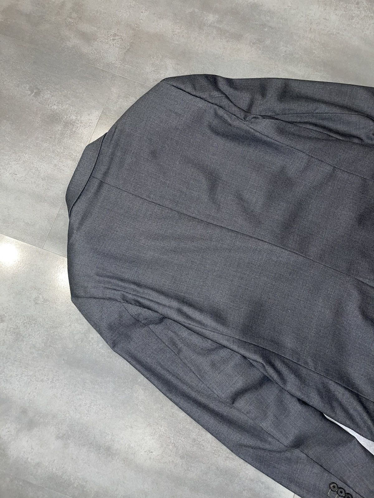 Sandro Sandro Wool Grey Blazer Size US L / EU 52-54 / 3 - 13 Thumbnail