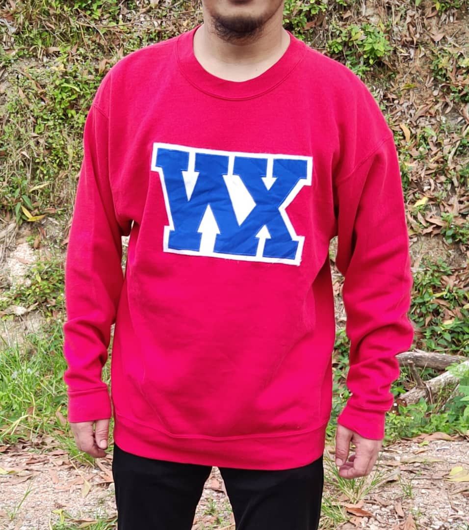 Vintage Vintage 90s WX Big Logo Made in USA Size US L / EU 52-54 / 3 - 1 Thumbnail