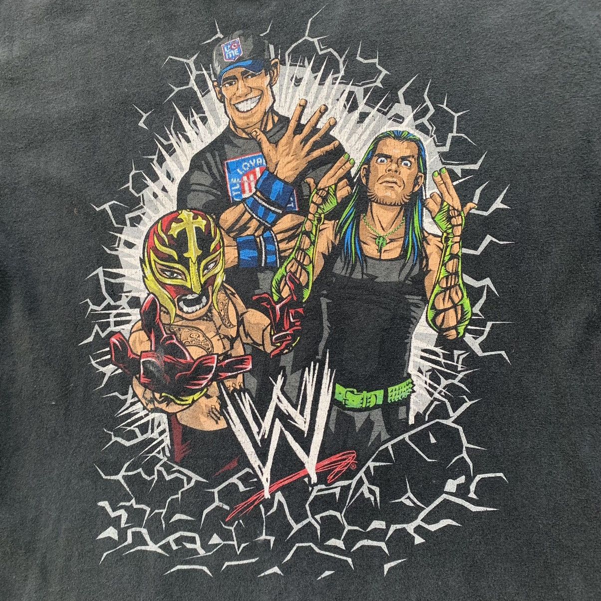 Other Wwe team vintage black tshirt tee Size US S / EU 44-46 / 1 - 7 Thumbnail