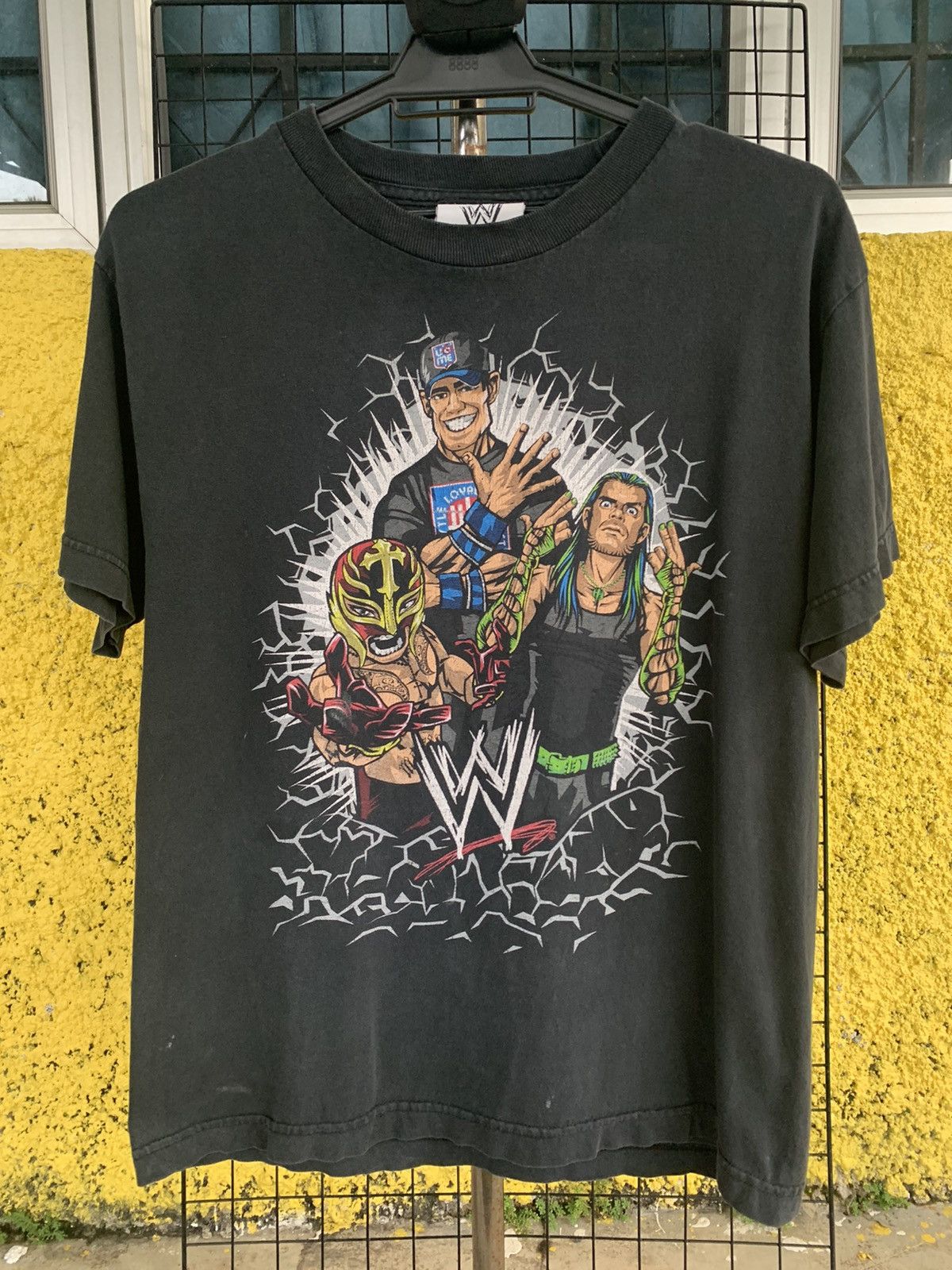 Other Wwe team vintage black tshirt tee Size US S / EU 44-46 / 1 - 10 Thumbnail