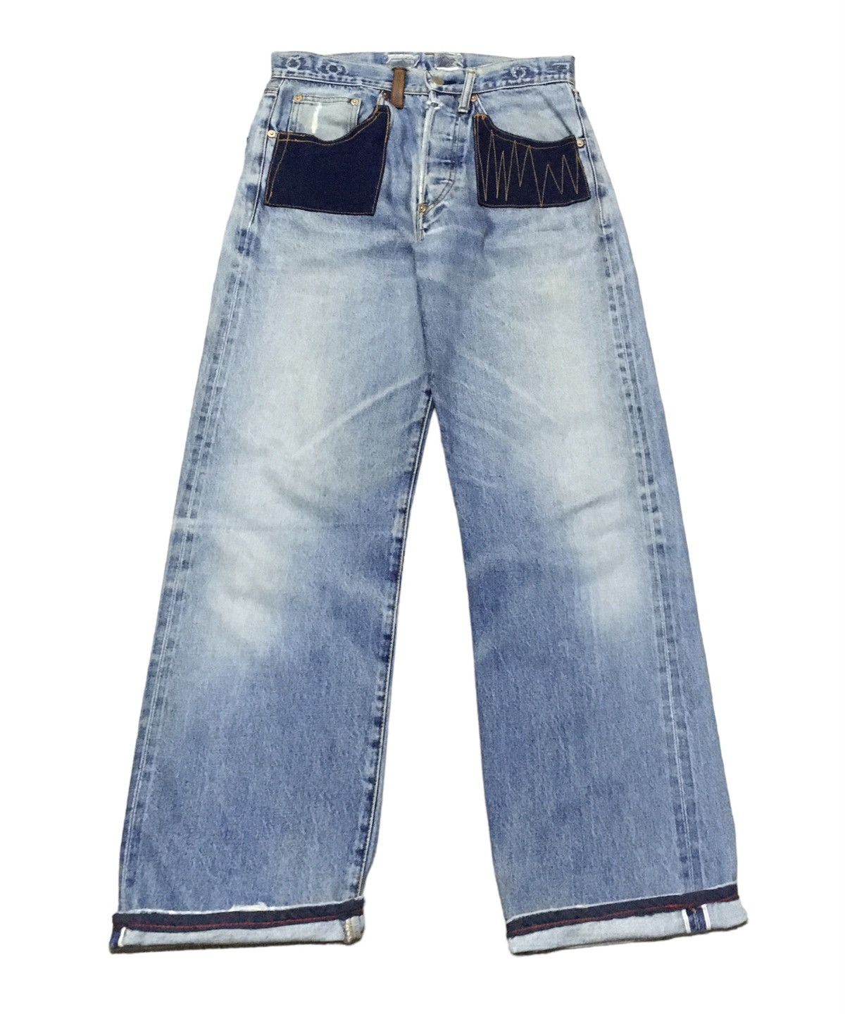 If Six Was Nine × Studio D'Artisan Vintage Japanese Brand Studio D'artisan Selvedge Jeans 1990s Size US 29 - 1 Thumbnail