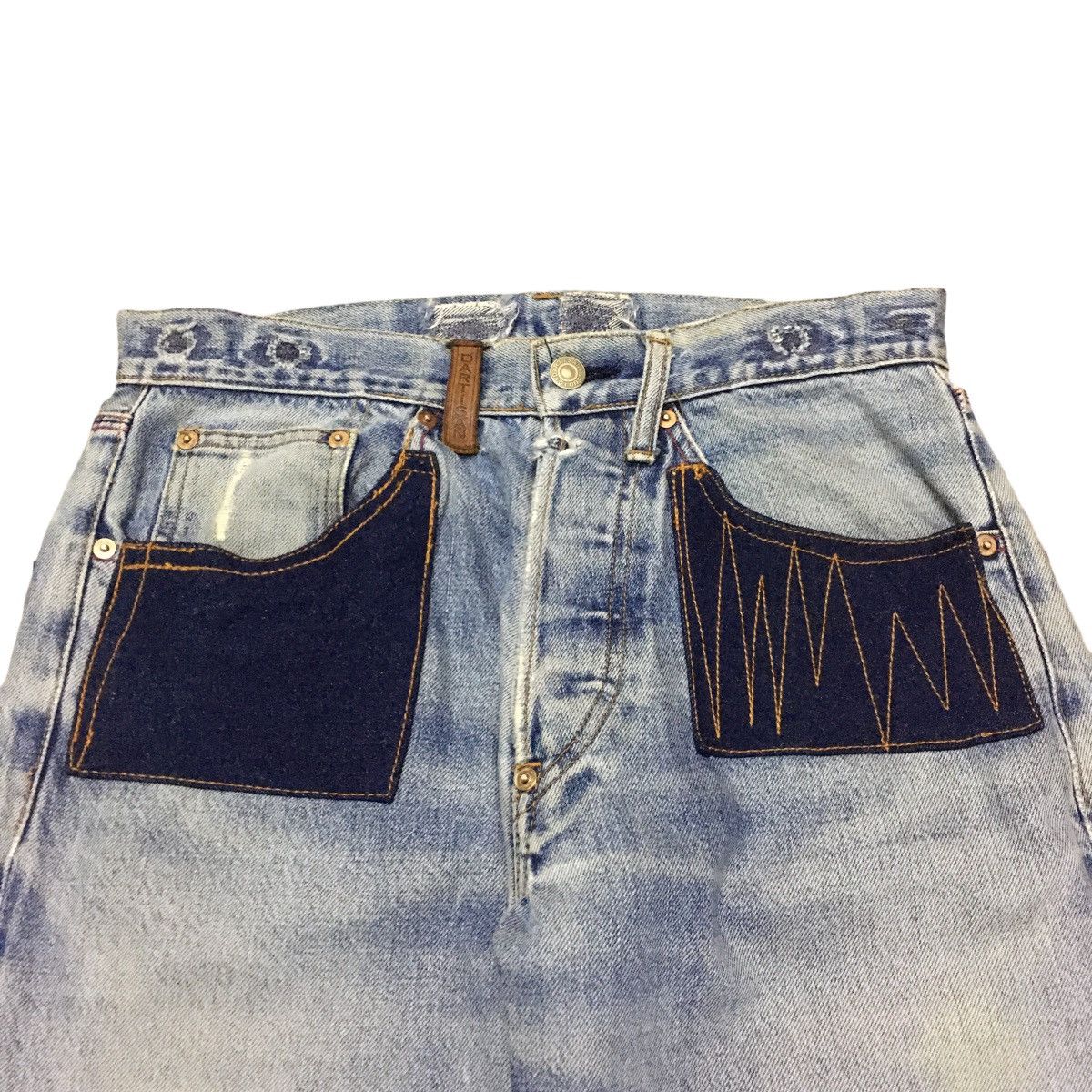 If Six Was Nine × Studio D'Artisan Vintage Japanese Brand Studio D'artisan Selvedge Jeans 1990s Size US 29 - 4 Thumbnail