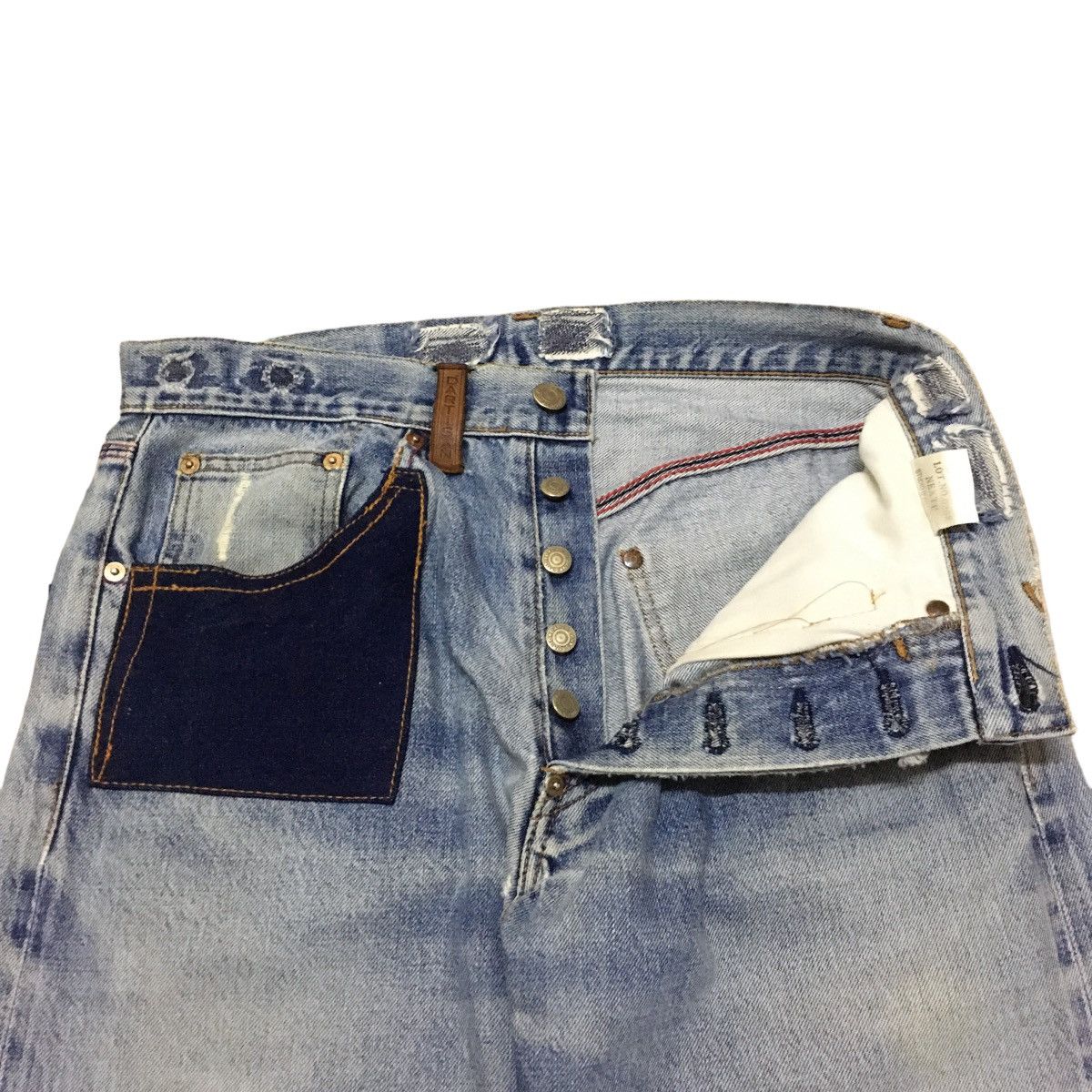 If Six Was Nine × Studio D'Artisan Vintage Japanese Brand Studio D'artisan Selvedge Jeans 1990s Size US 29 - 9 Thumbnail