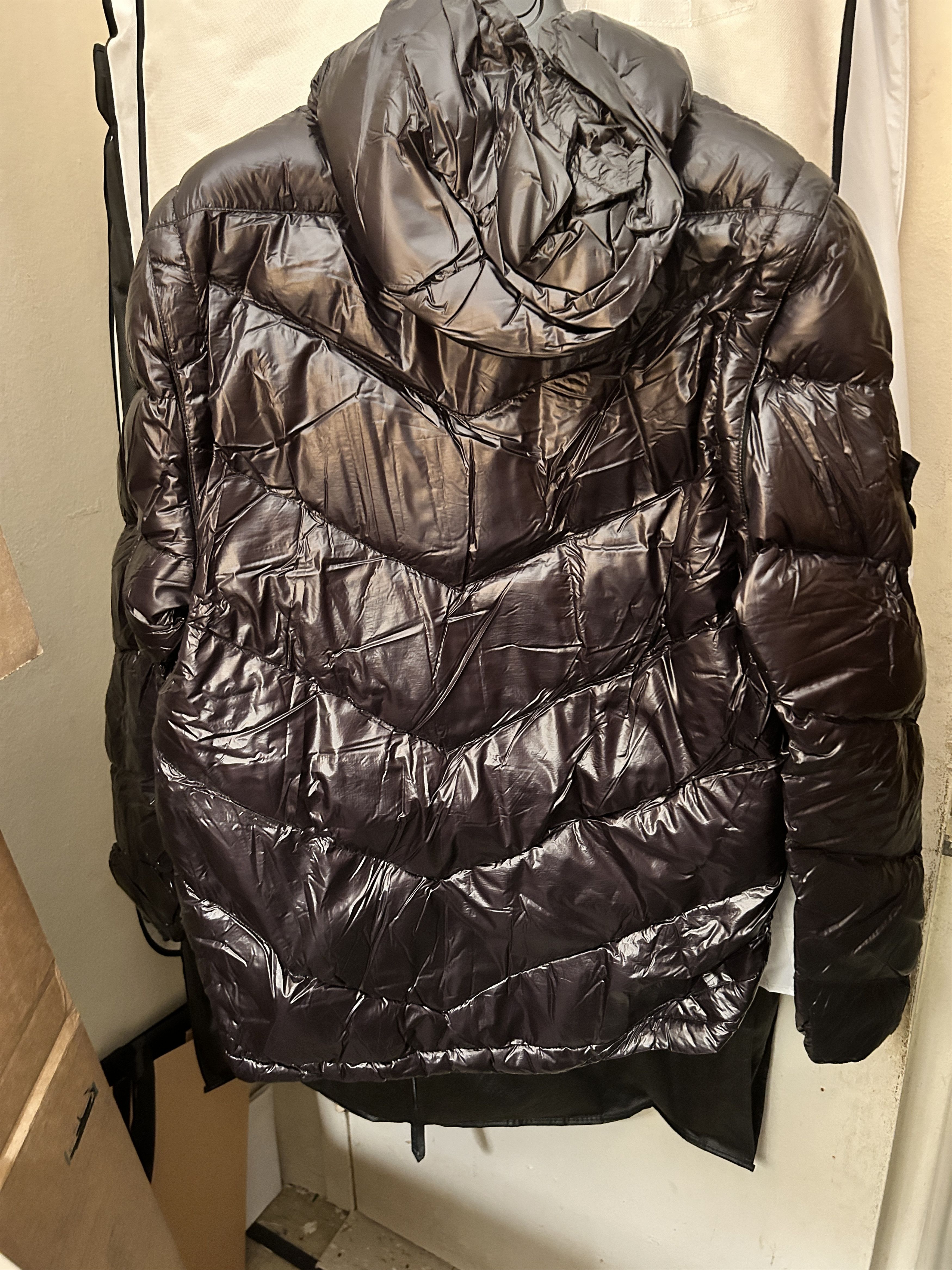 Stone Island pertex quantum Y jacket down hooded convertible deonstructed Size US L / EU 52-54 / 3 - 10 Thumbnail