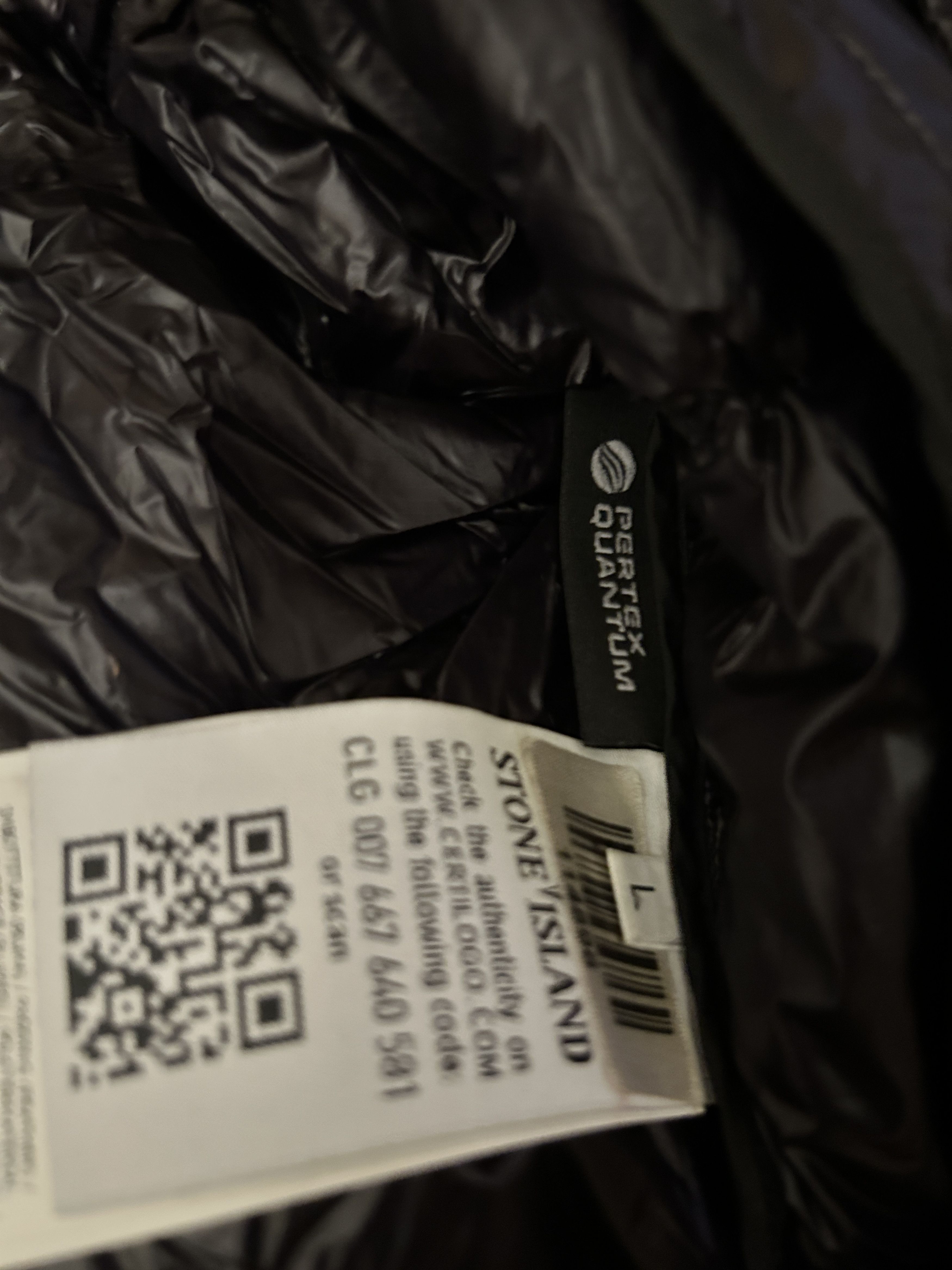 Stone Island pertex quantum Y jacket down hooded convertible deonstructed Size US L / EU 52-54 / 3 - 14 Thumbnail