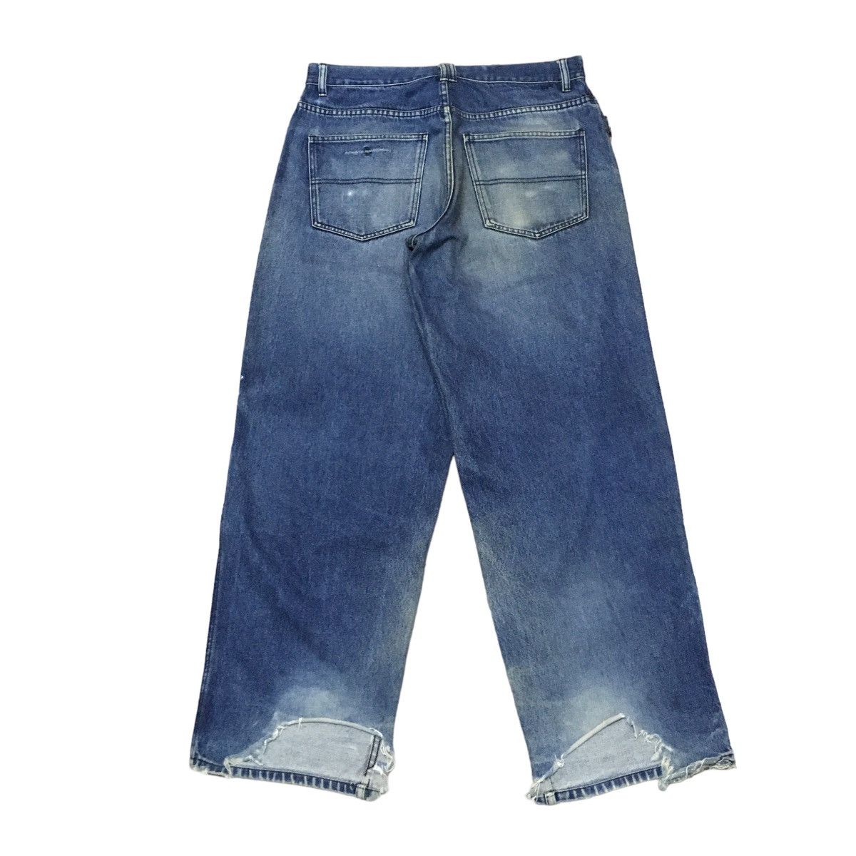 If Six Was Nine × Pelle Pelle Rare Design Vintage Brand Pelle Pelle Baggy Jeans 1990s Size US 36 / EU 52 - 2 Thumbnail