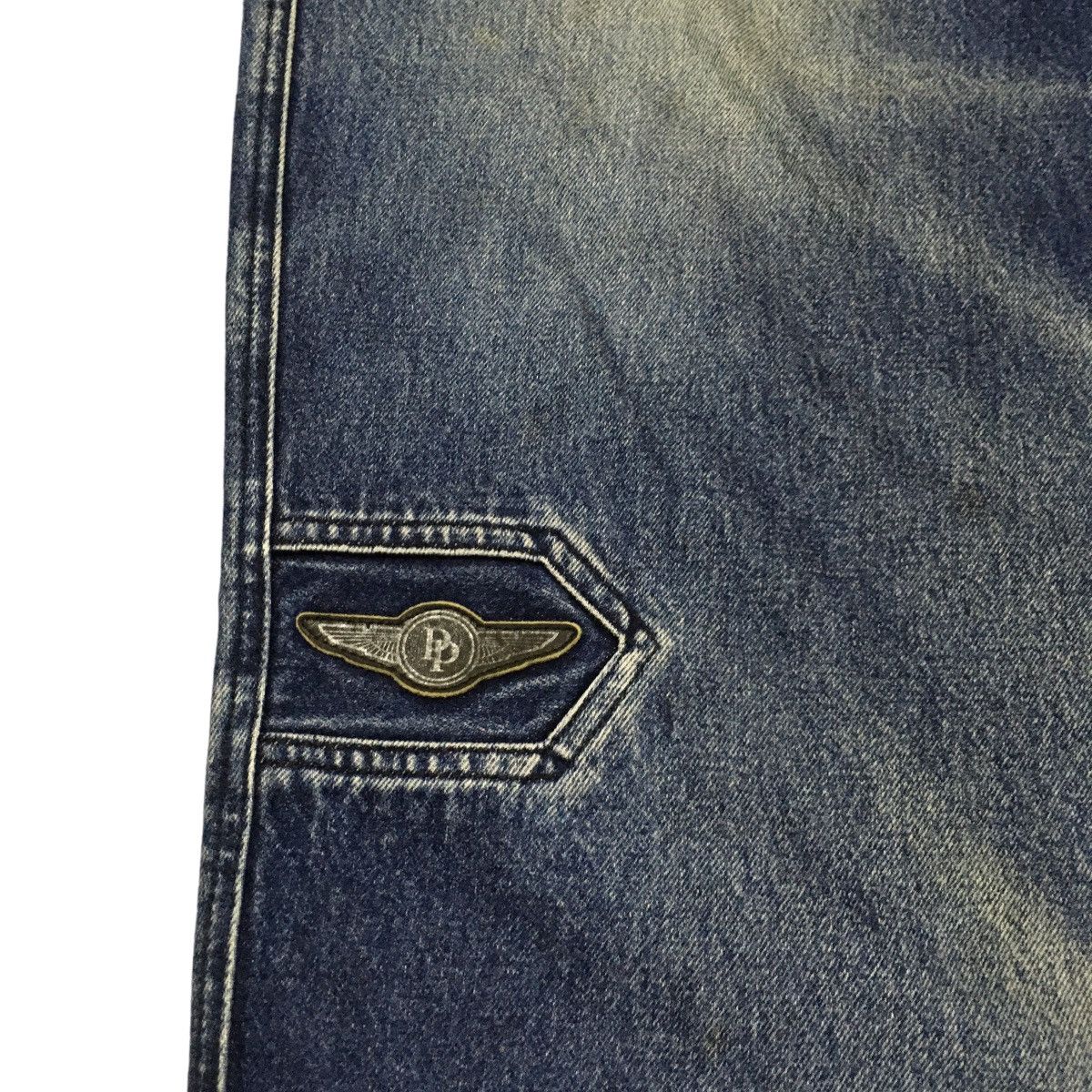 If Six Was Nine × Pelle Pelle Rare Design Vintage Brand Pelle Pelle Baggy Jeans 1990s Size US 36 / EU 52 - 7 Thumbnail