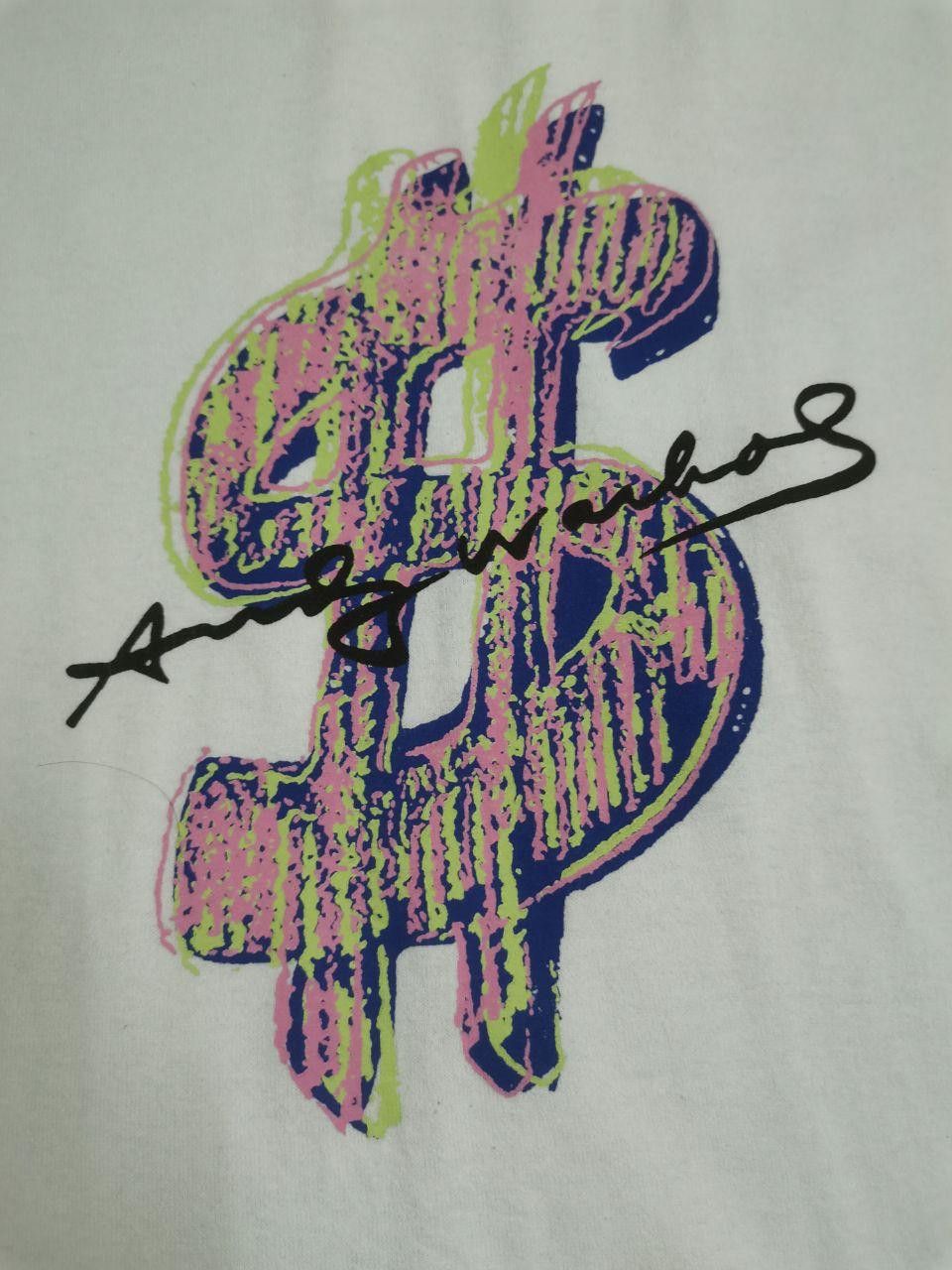 Andy Warhol × Uniqlo × Vintage Andy Warhol Dollar Sign Pop Art Tee T Shirt Size M Size US M / EU 48-50 / 2 - 2 Thumbnail