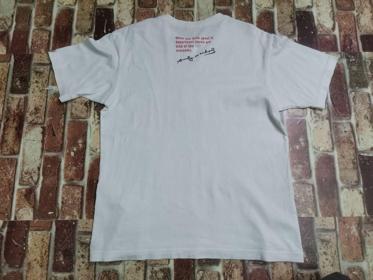 Andy Warhol × Uniqlo × Vintage Andy Warhol Dollar Sign Pop Art Tee T Shirt Size M Size US M / EU 48-50 / 2 - 9 Thumbnail