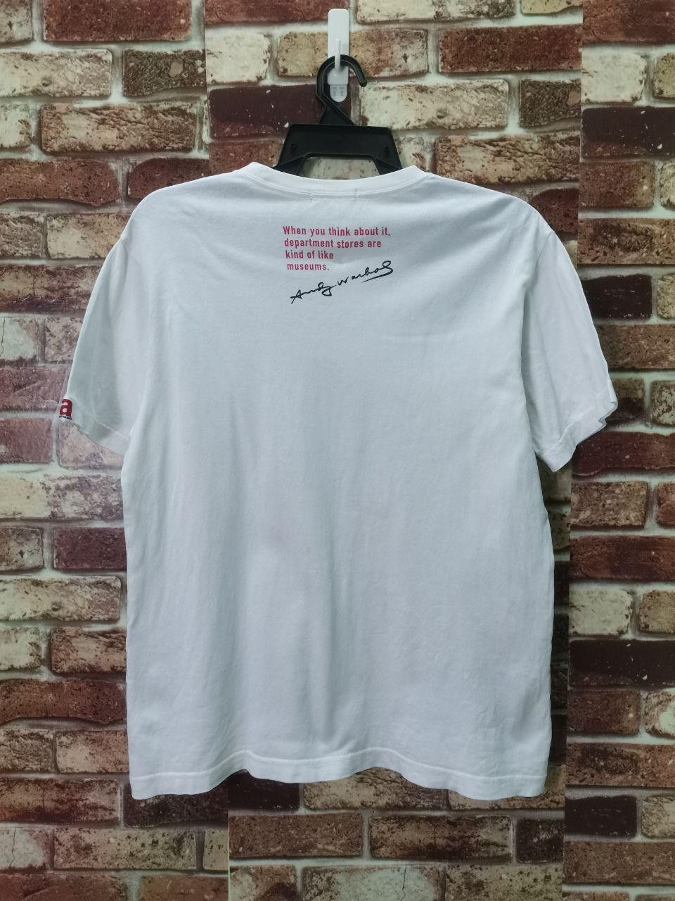 Andy Warhol × Uniqlo × Vintage Andy Warhol Dollar Sign Pop Art Tee T Shirt Size M Size US M / EU 48-50 / 2 - 4 Thumbnail