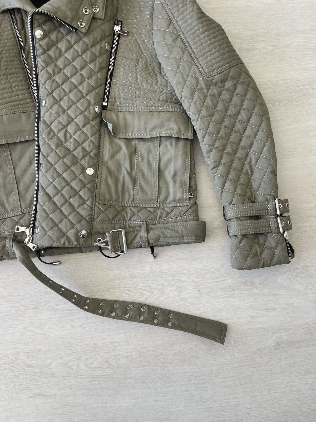 Balmain Balmain Coat Fur Hood Size US L / EU 52-54 / 3 - 5 Thumbnail