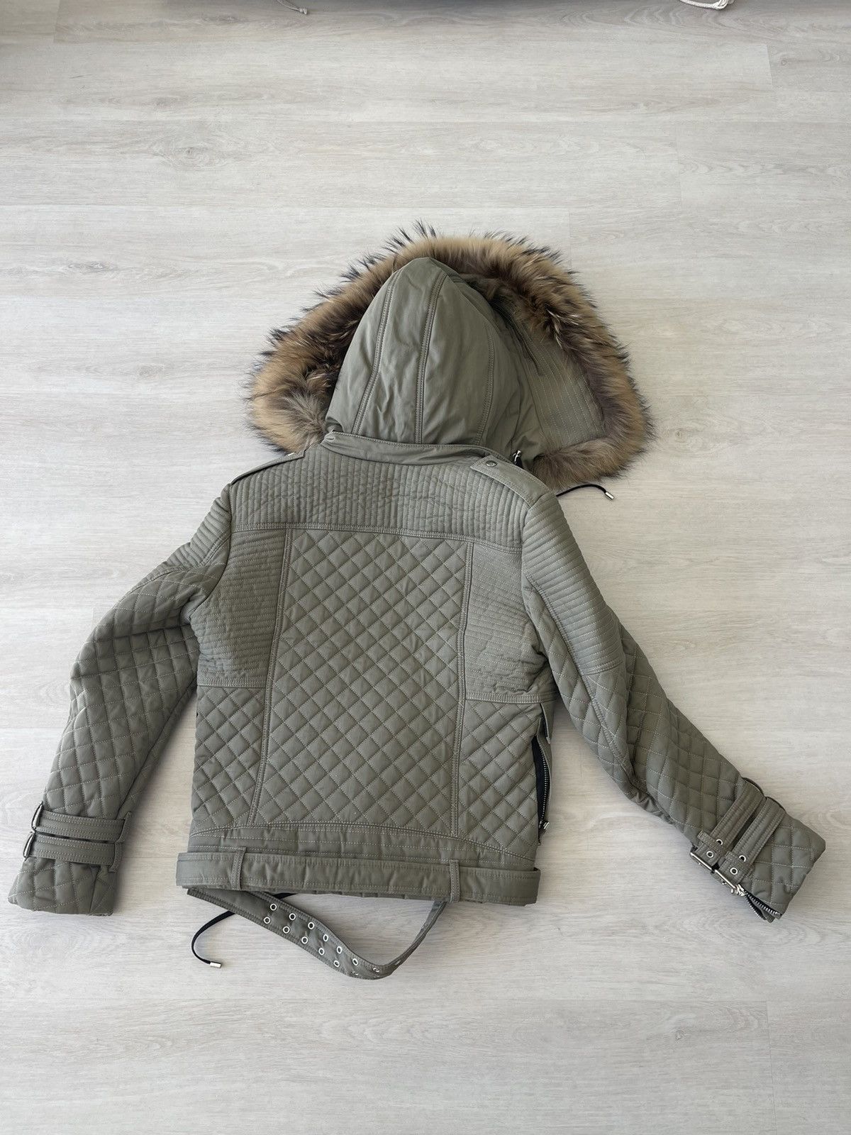 Balmain Balmain Coat Fur Hood Size US L / EU 52-54 / 3 - 8 Thumbnail