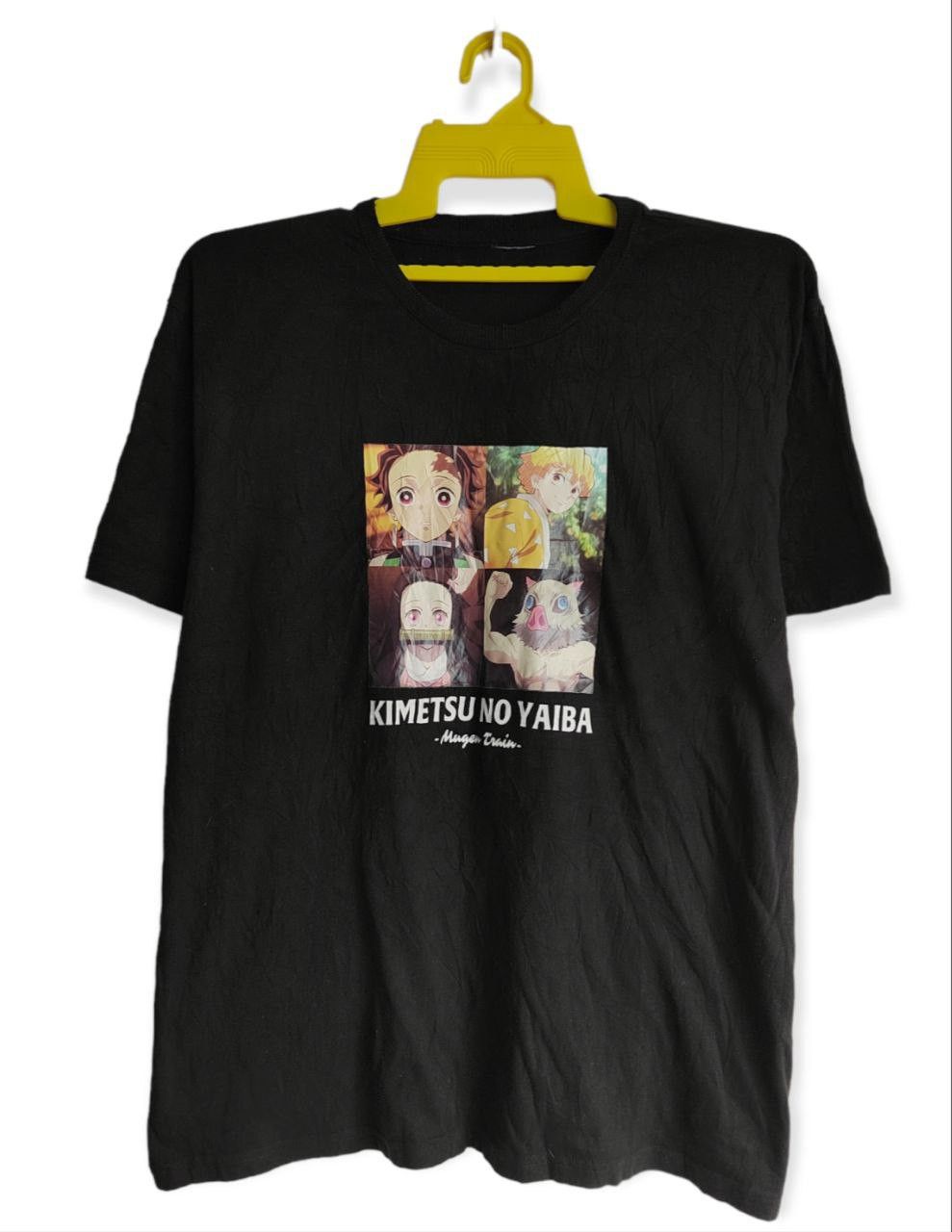 Anime × Cartoon Network × Japanese Brand Demon Slayer Kimetsu No Yaiba Anime/ Black Hunter Size US XL / EU 56 / 4 - 2 Thumbnail