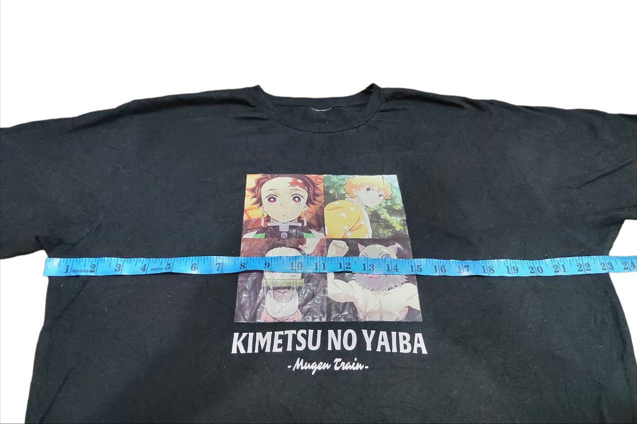 Anime × Cartoon Network × Japanese Brand Demon Slayer Kimetsu No Yaiba Anime/ Black Hunter Size US XL / EU 56 / 4 - 4 Thumbnail