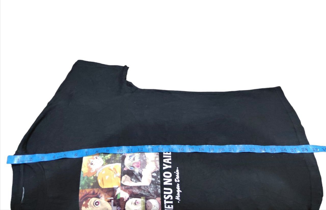 Anime × Cartoon Network × Japanese Brand Demon Slayer Kimetsu No Yaiba Anime/ Black Hunter Size US XL / EU 56 / 4 - 5 Thumbnail