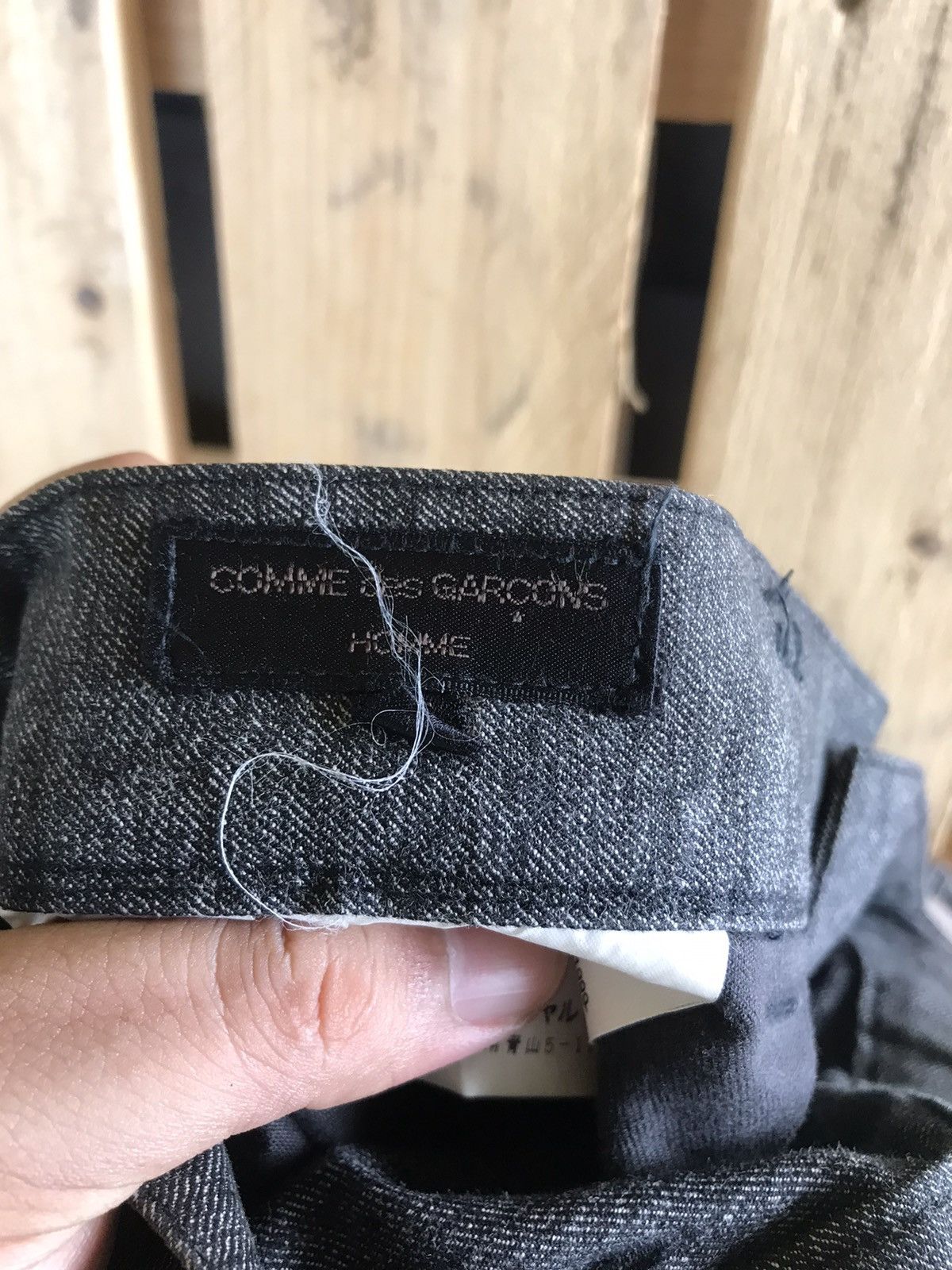 Comme des Garcons AD 1999 Comme Des Garcons Homme Baggy Pant Size US 34 / EU 50 - 8 Thumbnail
