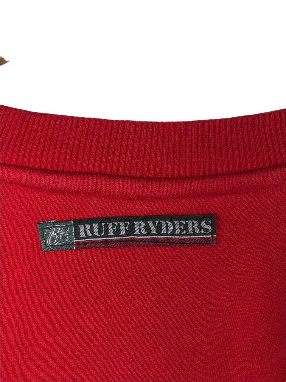 Rap Tees Vtg Ruff Ryders Dirty Denim Work DMX Sweatshirt Size US XL / EU 56 / 4 - 6 Thumbnail